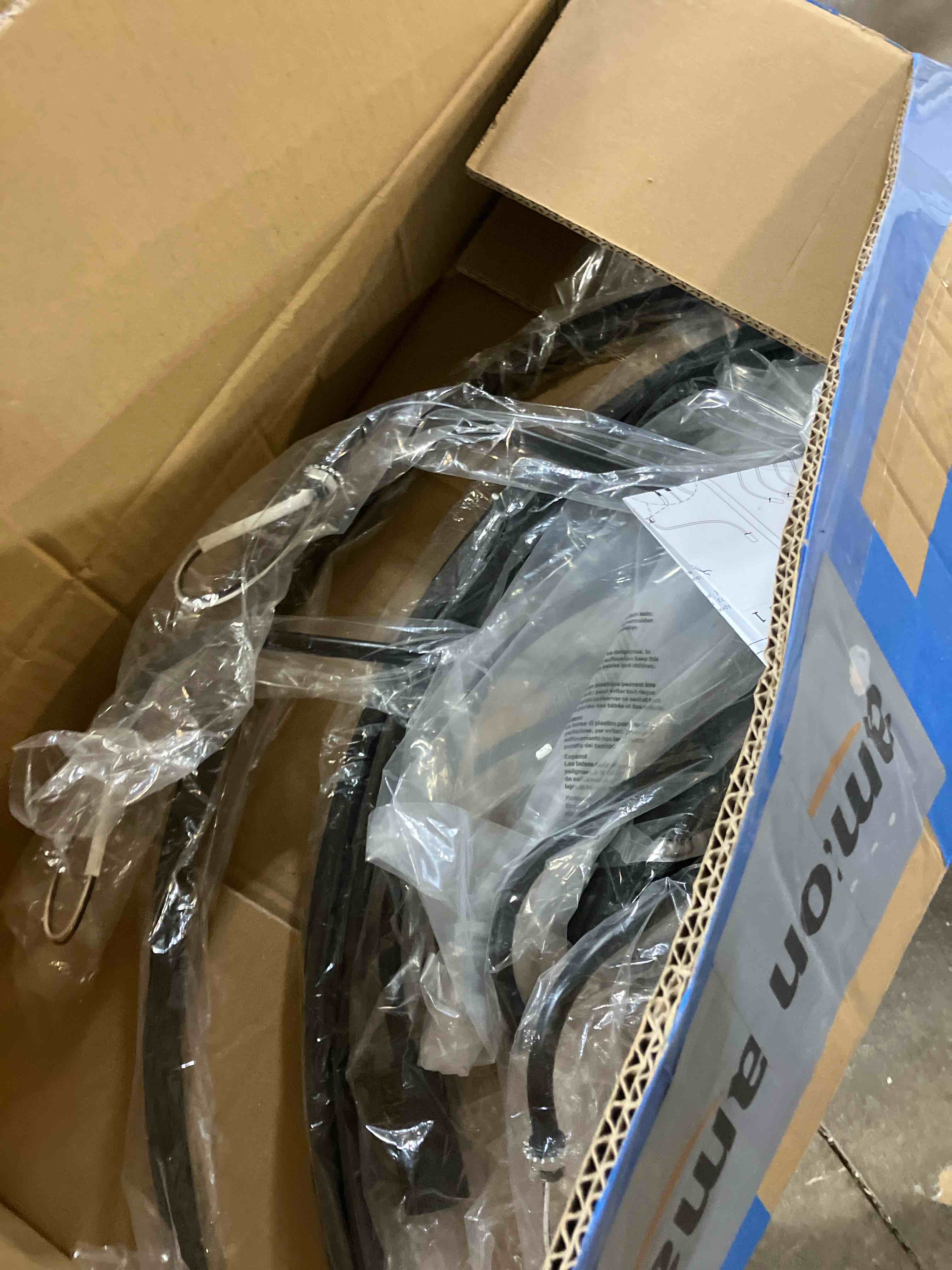 Condition photo showing New/Like New for 9-Light Black Chandelier, Candle Chandeliers for Dining Room, Vintage Farmhouse Chandelier Light Fixture for Entryway, Bedroom, Foyer and Living Room Black 9-Lights