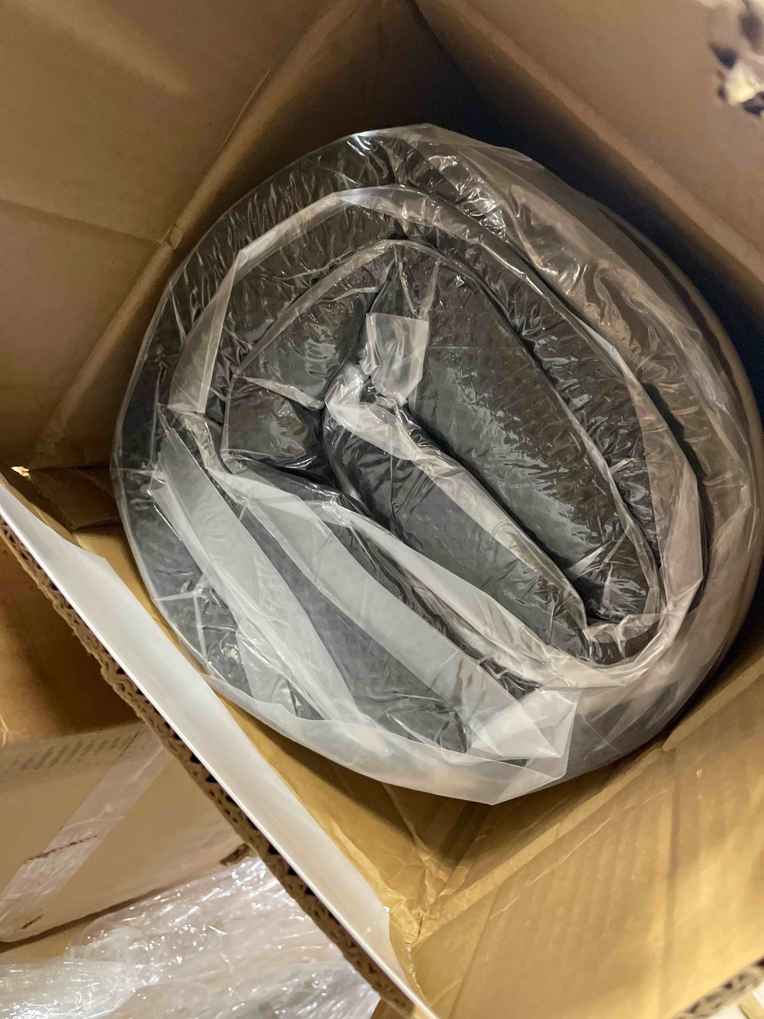 Condition photo showing New/Like New for Folding Mattress Queen Size,6 inch Tri-fold Memory Foam Mattress Topper with Washable Cover, Non-Slip Bottom Guest Bed Queen Size, 78" x 58" x 6"