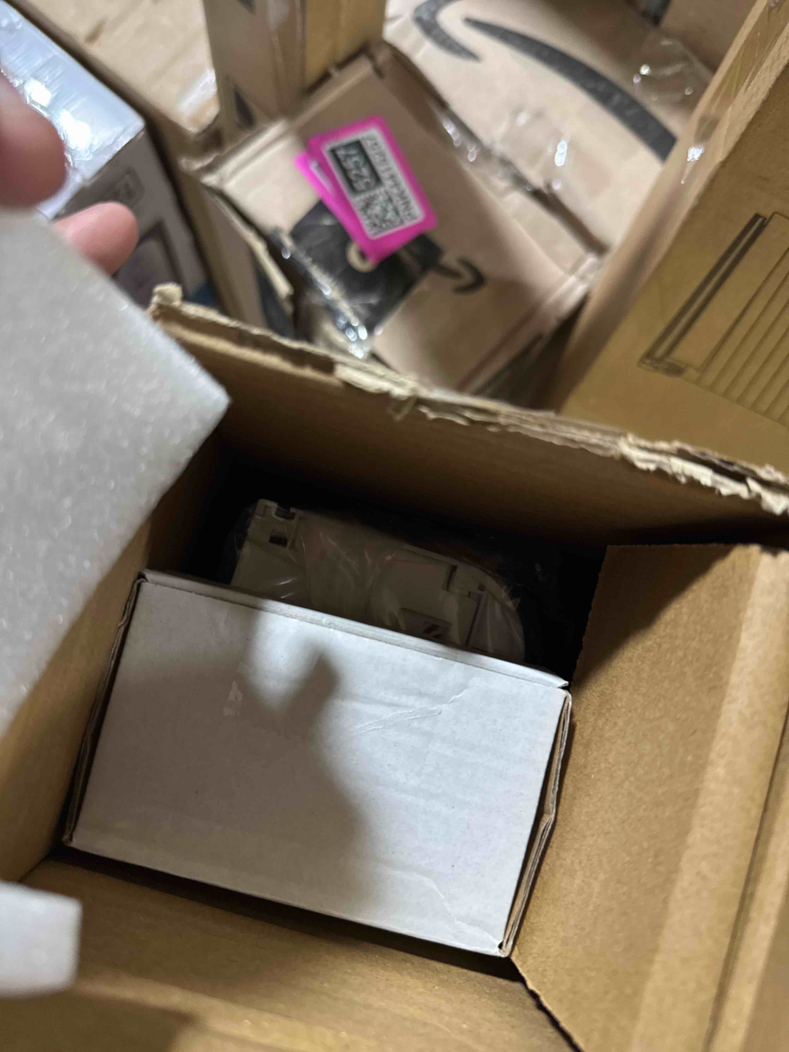 Condition photo showing New/Like New for Grandekor No Drill Cordless Zebra Blinds, Dual Layer Light Filtering Day & Night Roller Shades, Inside Mount Free-Stop Privacy Window Shades for Home, Easy Install(36" W x 64" H, White)