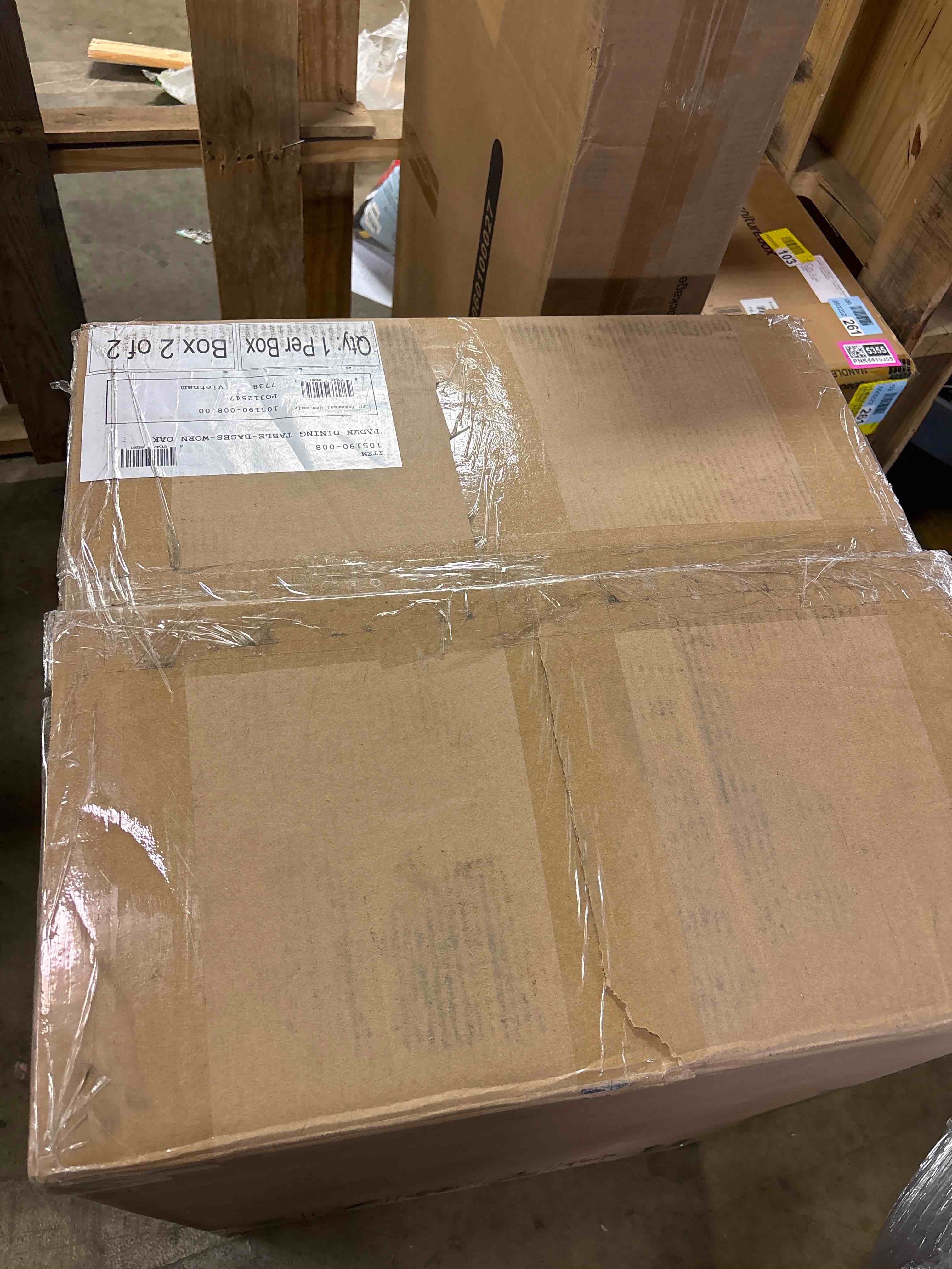 Condition photo showing Good Condition for Audna 79" Oval Dining Table, BASE ONLY*