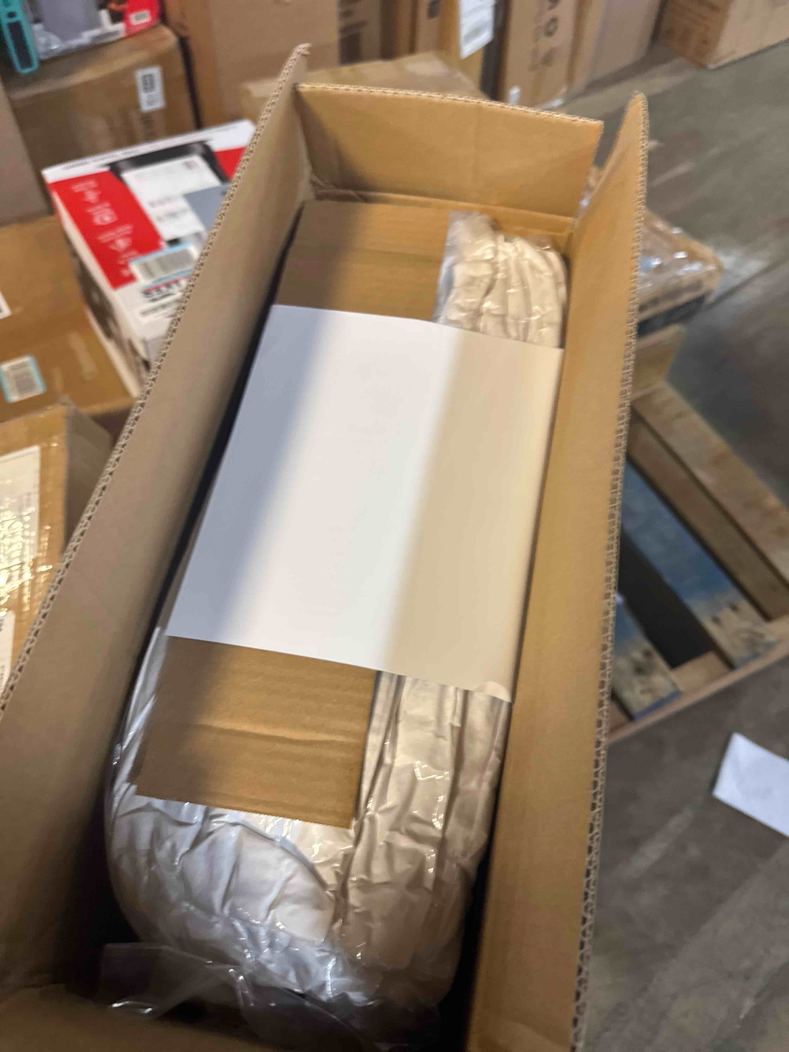 Condition photo showing New/Like New for Queen Size Mattress Topper for Back Pain, Cooling Extra Thick Mattress Pad Cover with 8-21 inch Deep Pocket, Plush Pillow Top Mattress Topper Overfilled with Down Alternative, Queen Size, White Queen White