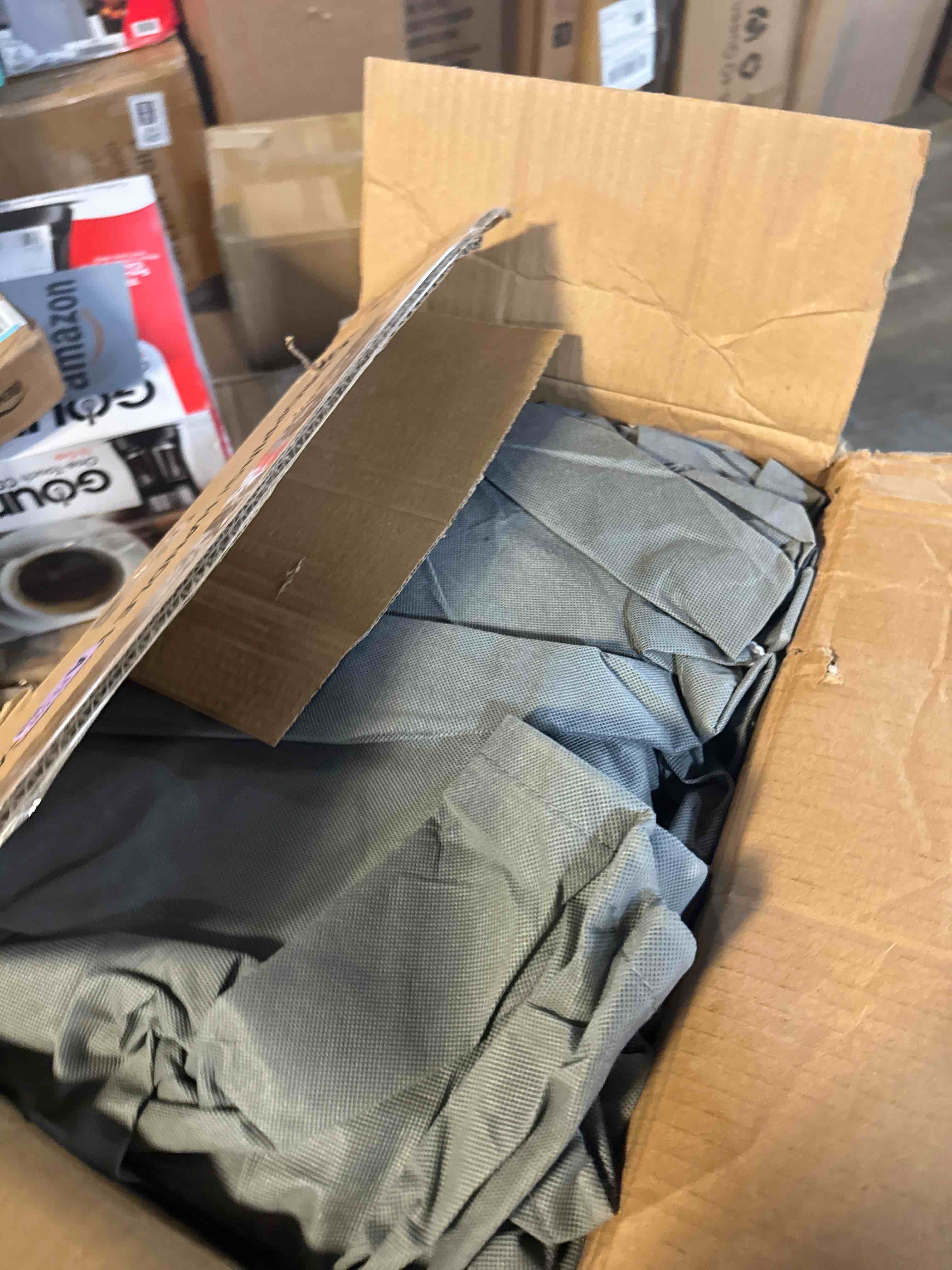 Condition photo showing Good Condition for 29'-33' 5th Wheel Rv Camper Cover 6 Air Vents Anti-UV Fifthwheel Trailer Covers Durable Winter All Weather Proof Fits Motorhome RV Covers with 6 Gutter Covers & 2 Extra Straps and 1 Storage Bag