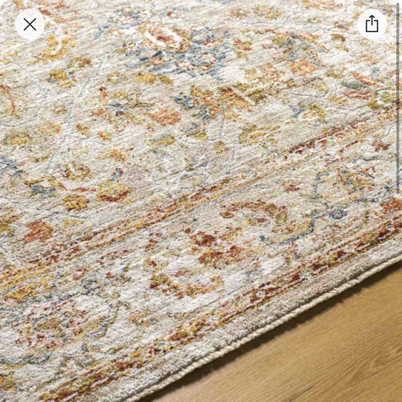 surya mona lisa 5 3  round area rugs in light sage and tan finish mni2311-53rd