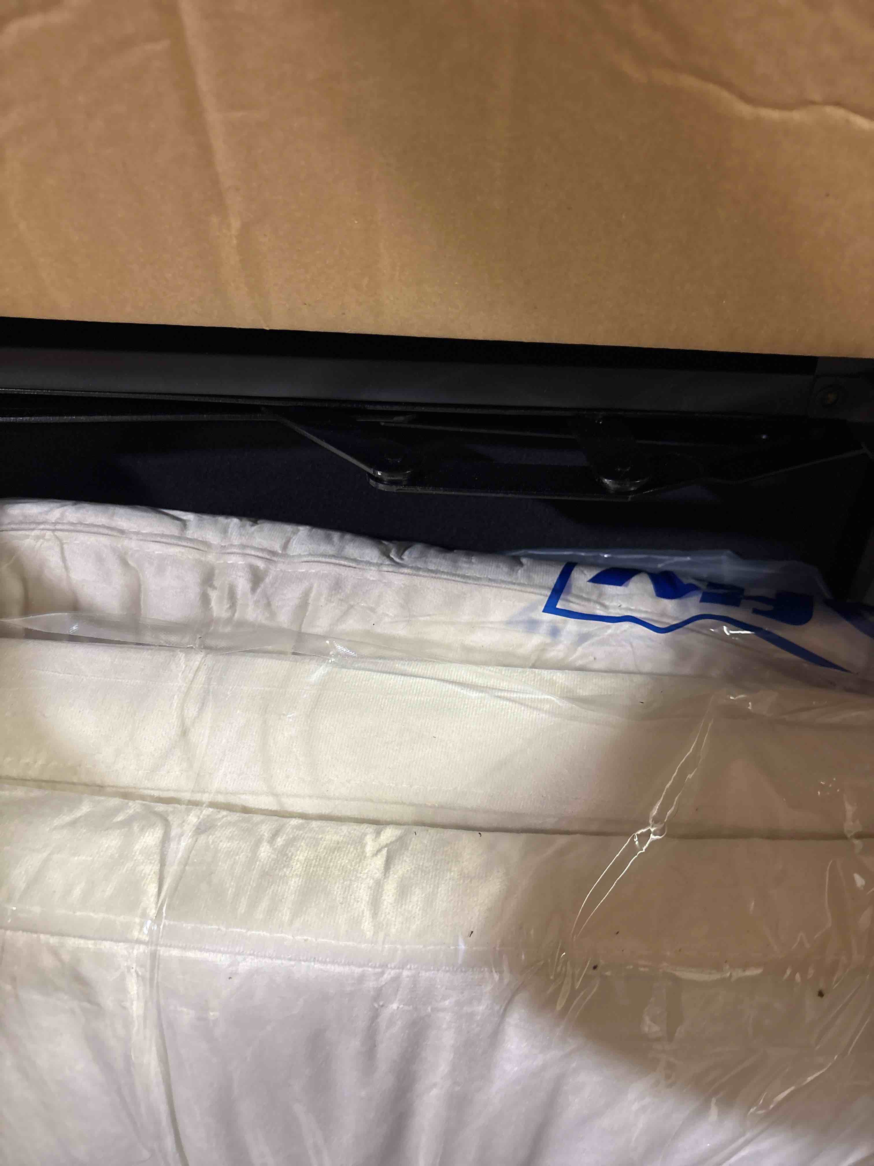 Condition photo showing Good Condition for 84” Sectional Sofa by Garvee- White
