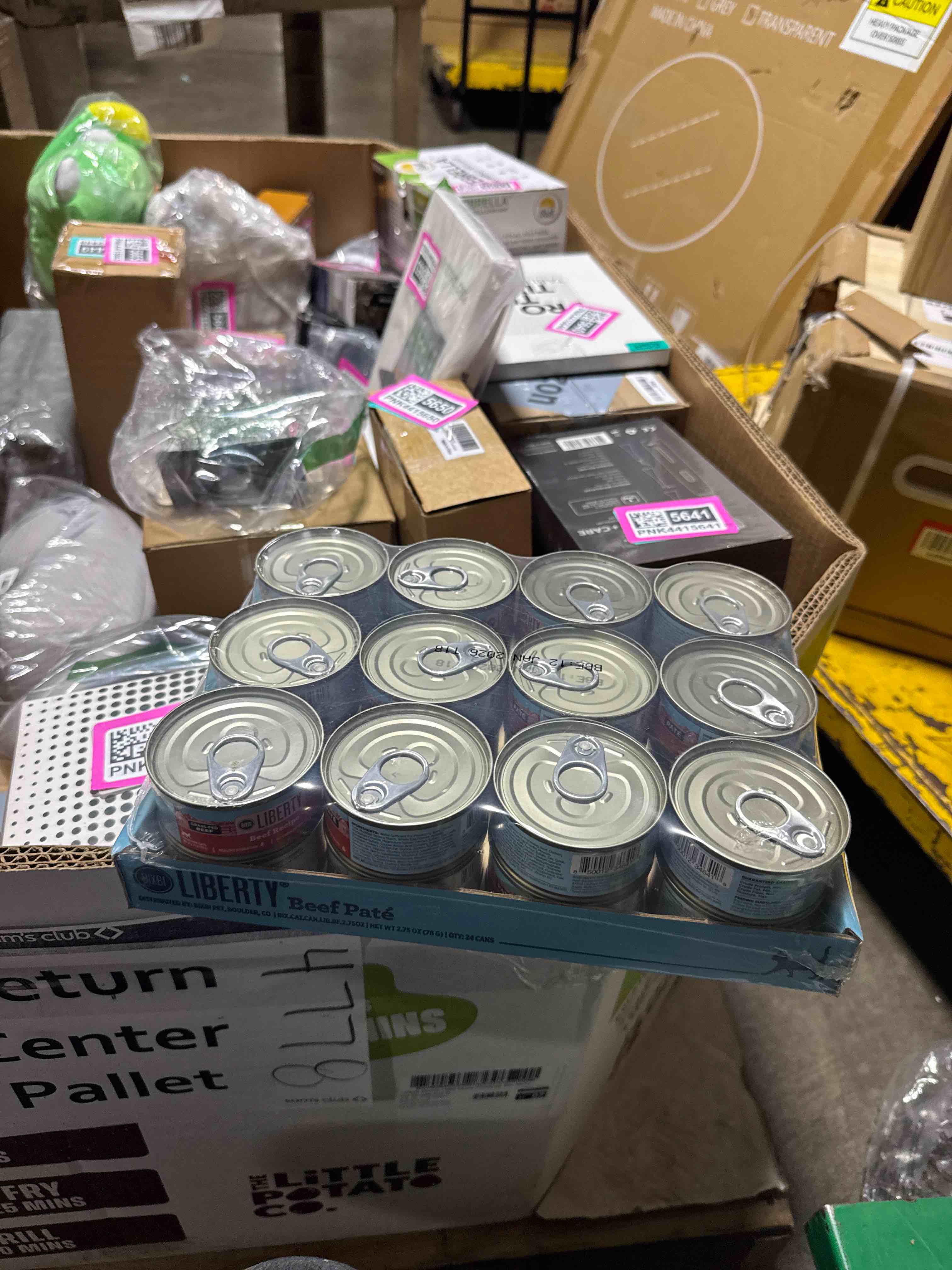 Condition photo showing New/Like New for BIXBI Liberty Beef Pate Recipe Grain-Free Wet Cat Food, 2.75-oz can, case of 24