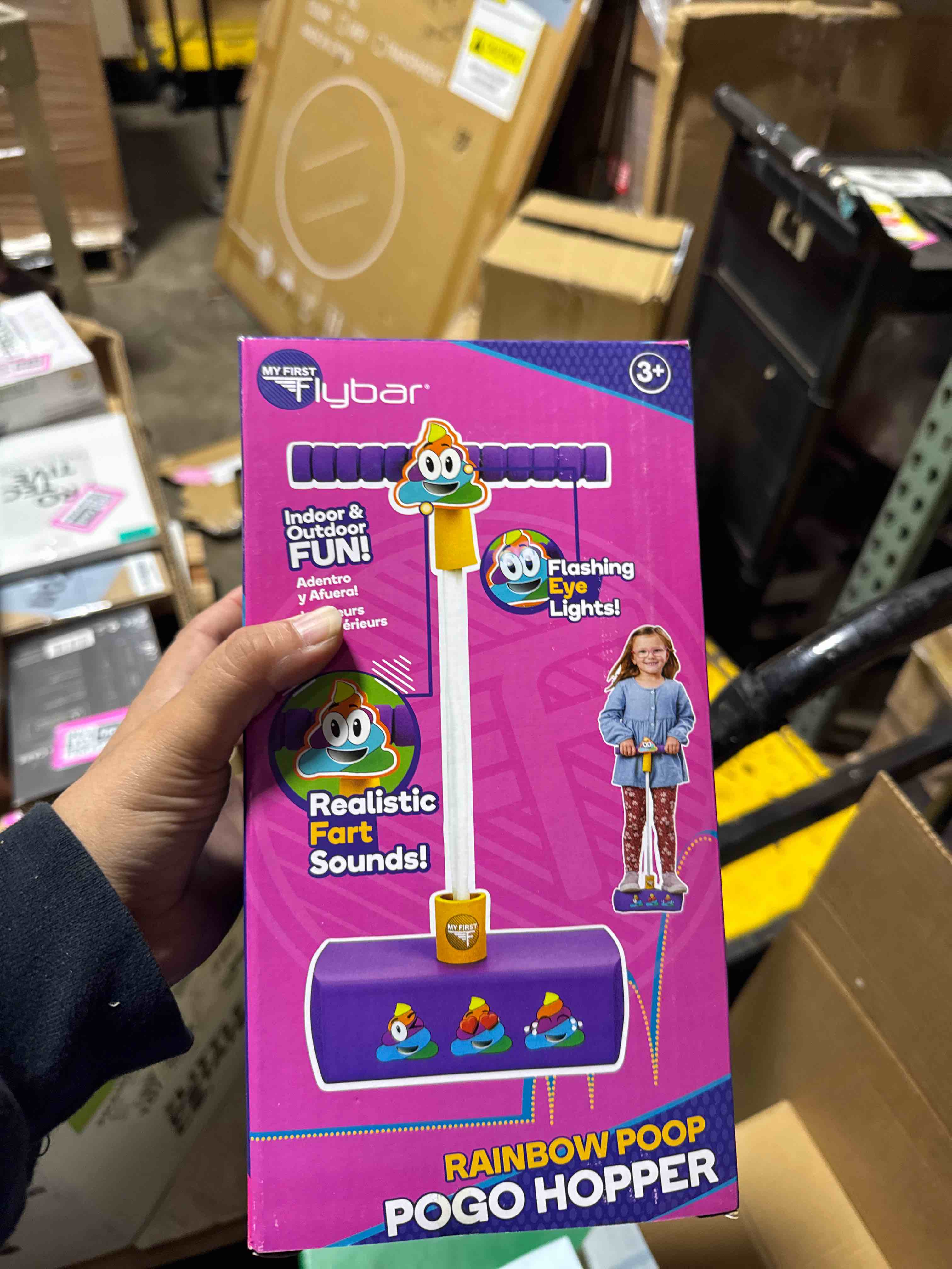 Condition photo showing New/Like New for Flybar My First Foam Pogo Jumper for Kids Fun and Safe Pogo Stick for Toddlers