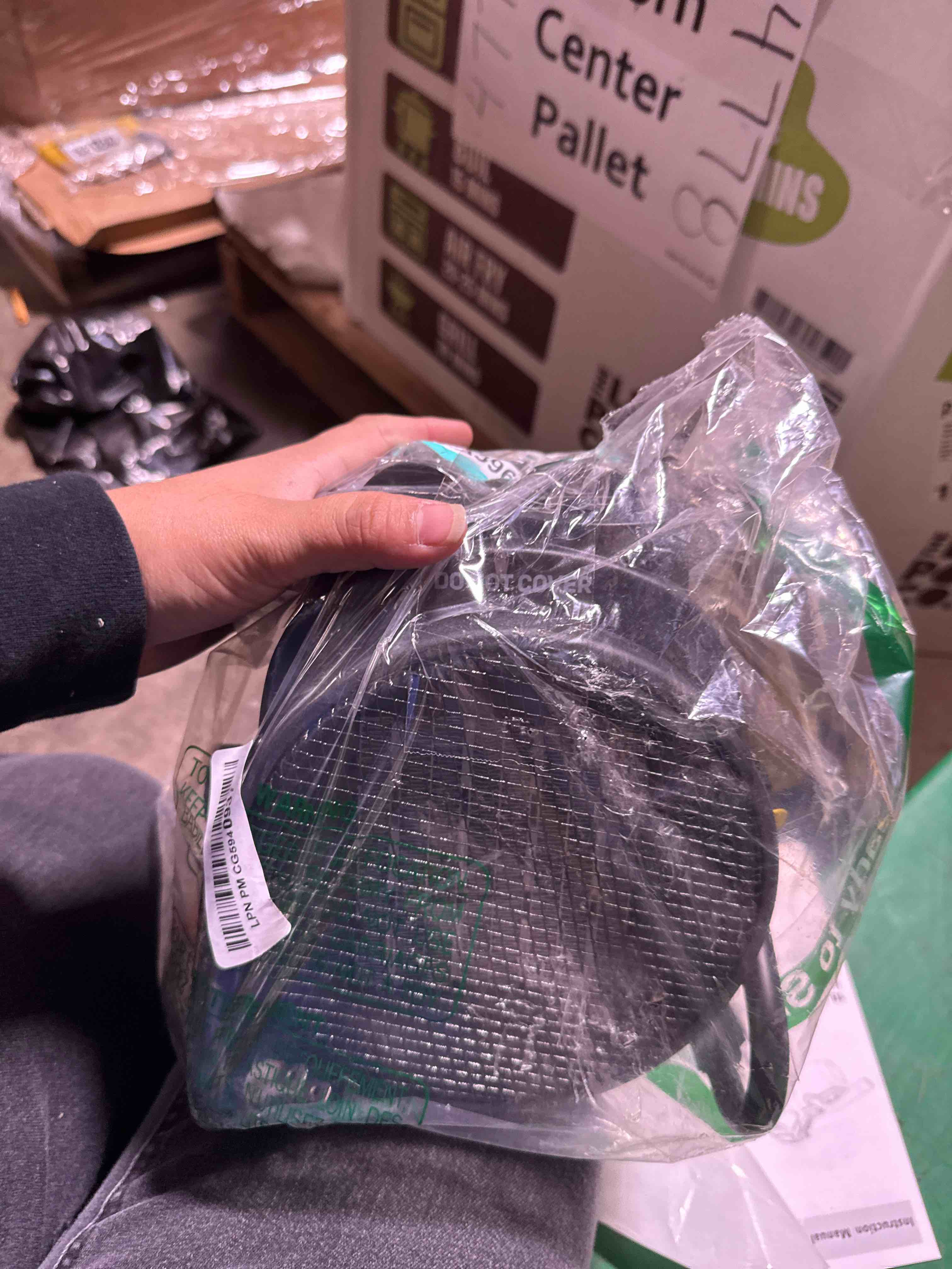 Condition photo showing New/Like New for Space Heaters for Indoor Use, 1500W PTC Electric Heater with 90?Adjustable Angle,  Safety Heat, Small Portable Heater for Office  (Yellow)
