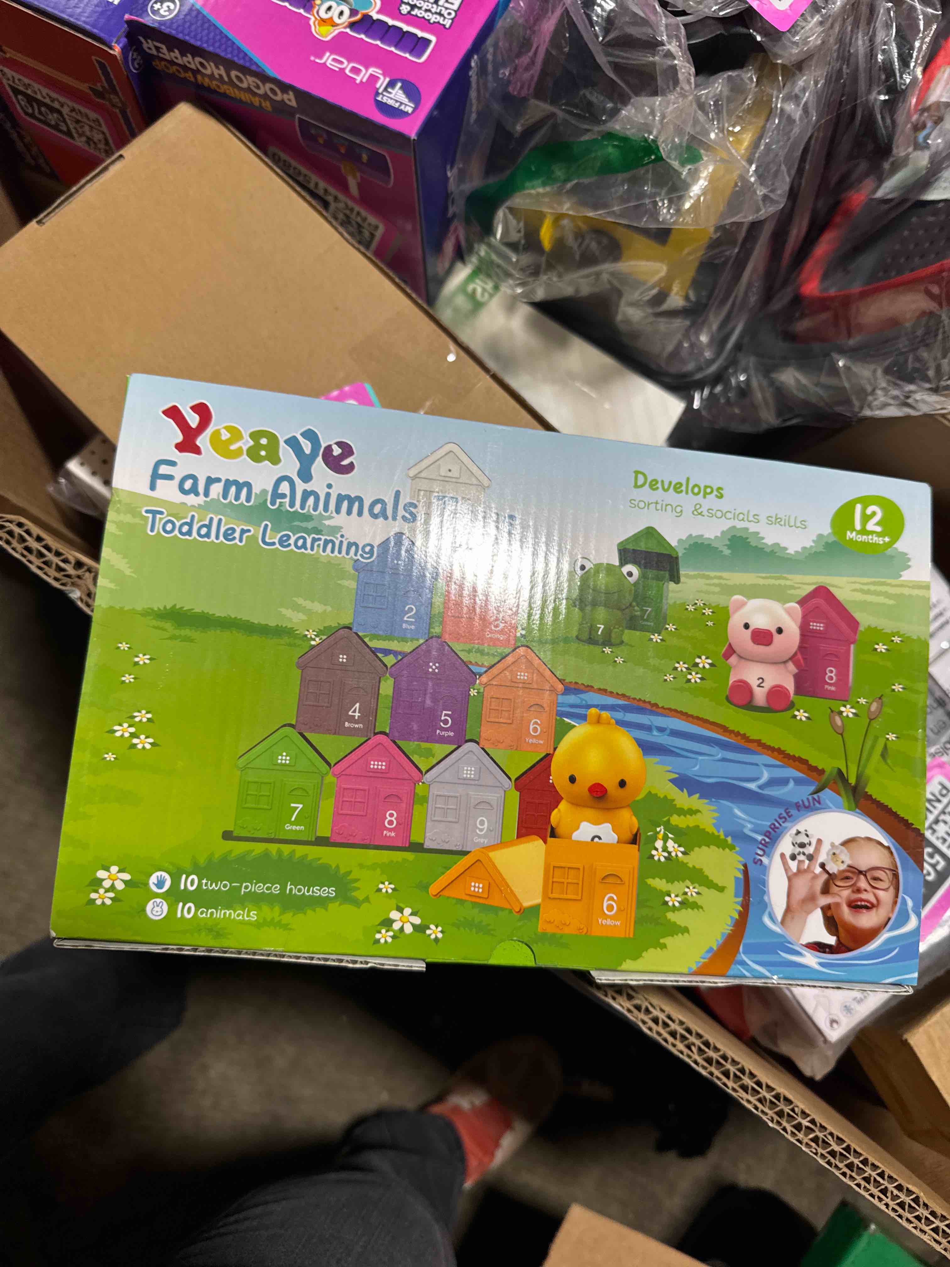 Condition photo showing New/Like New for Learning Toys for?1,2,3 Year Old Toddlers,Montessori Counting|Matching|Sorting|