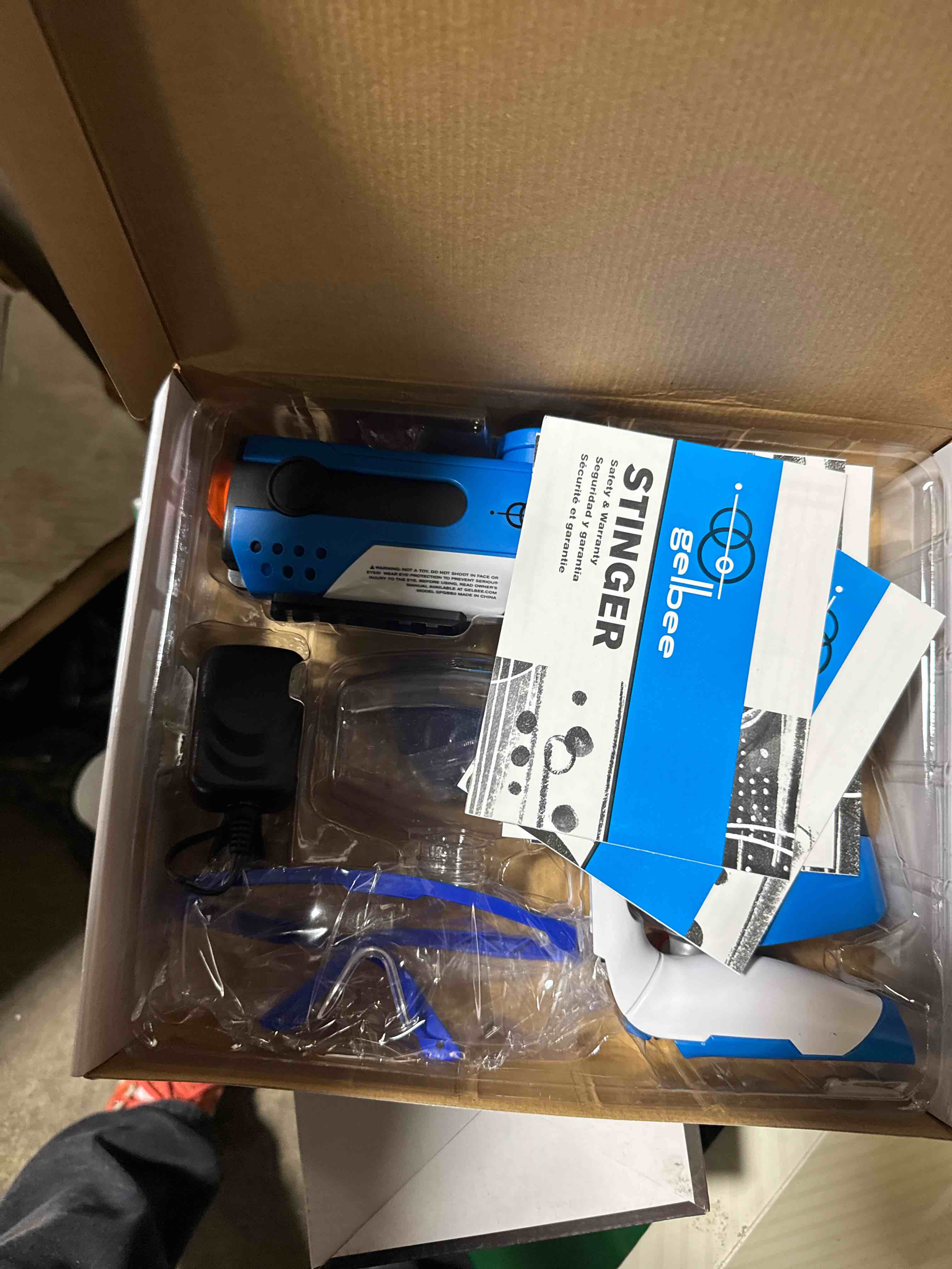 Condition photo showing New/Like New for GelBee s Brand Stinger Water Bead Blaster  Minimum Recommended Age 14  Maximum Recommended Age 99