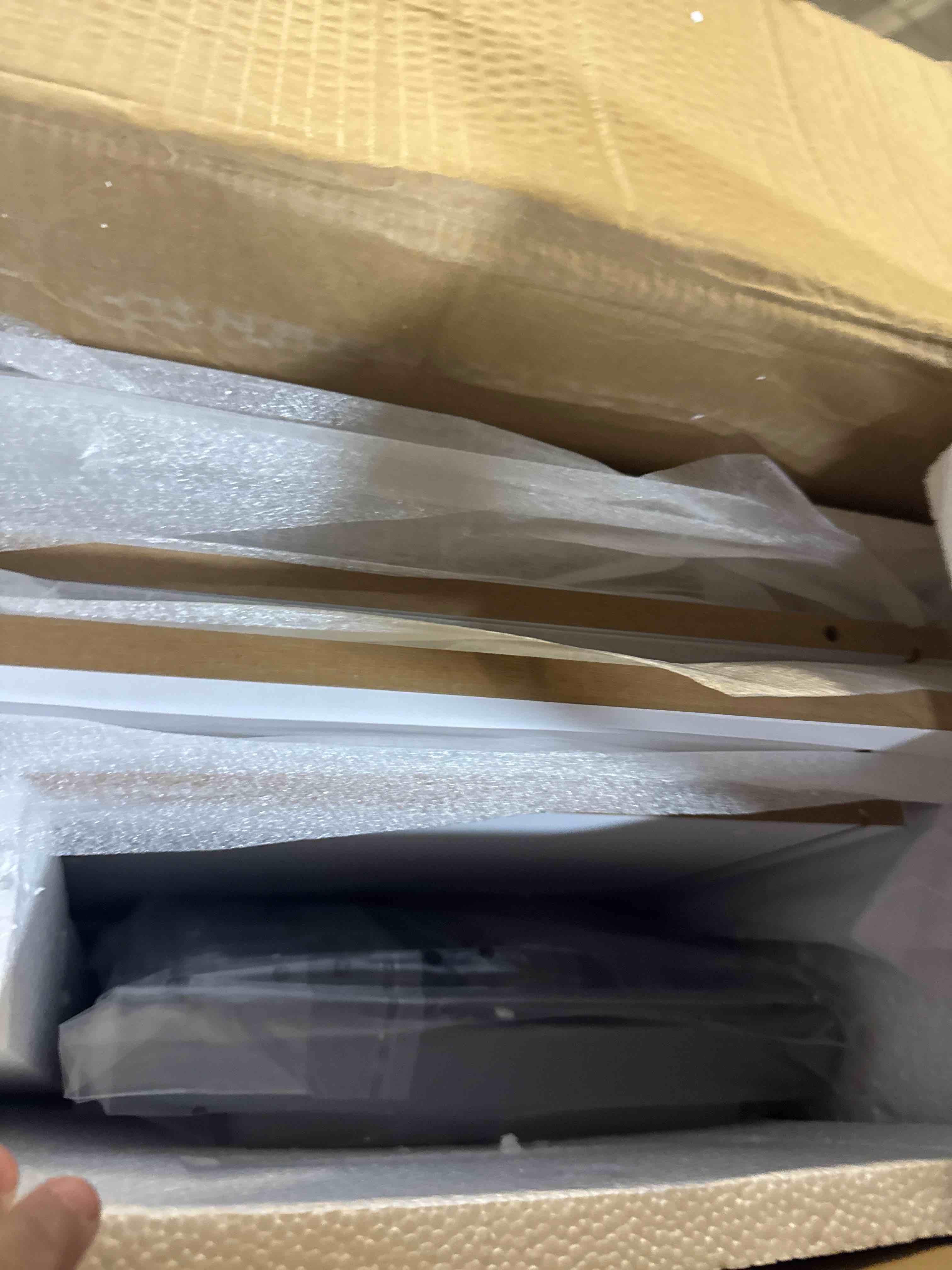 Condition photo showing Good Condition for Melissa & Doug Wooden Chef's Kitchen Set for Kids with Play Kitchen Accessories & “Ice” Cube Dispenser, Preschool Learning Toys for Girls & Boys 3+, Cloud White - FSC Certified Cloud Single