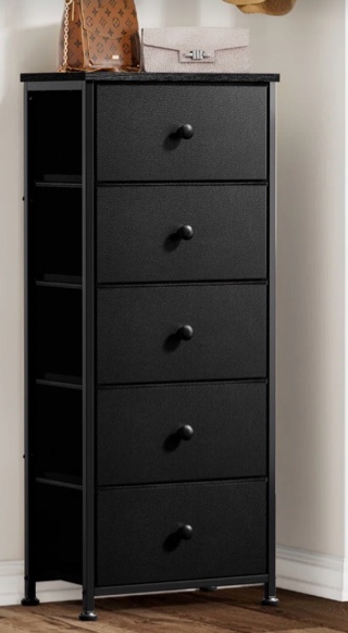 ojaswi 5-drawer dresser chest of drawers bedroom dresser