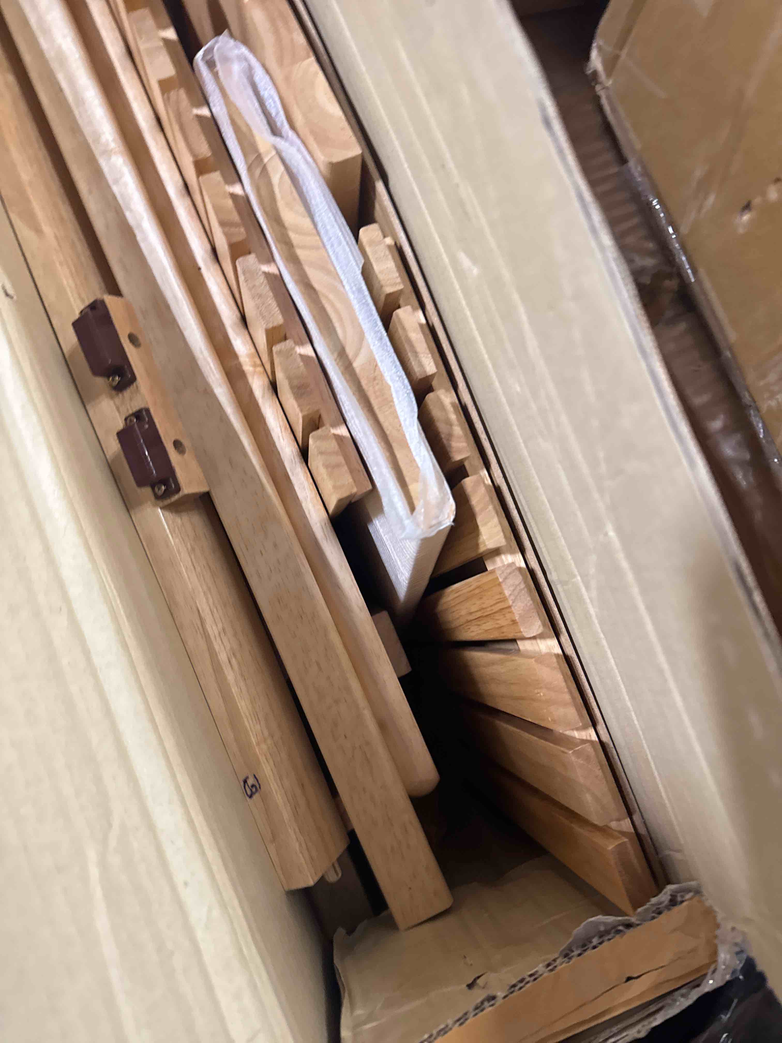 Condition photo showing Good Condition for winsome wood kitchen cart, natural, single drawer (82027)