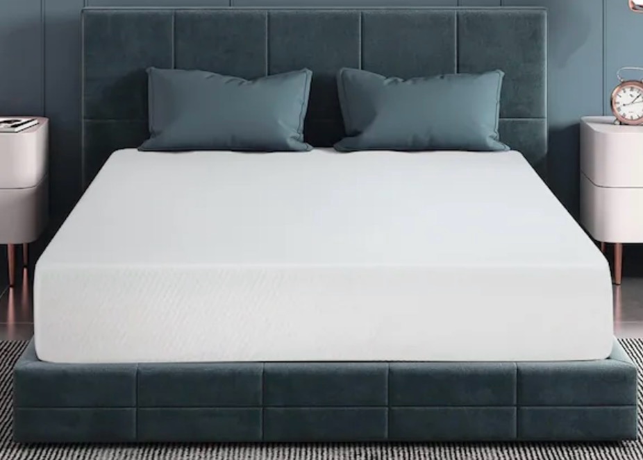 10 inch queen memory foam mattress in a box