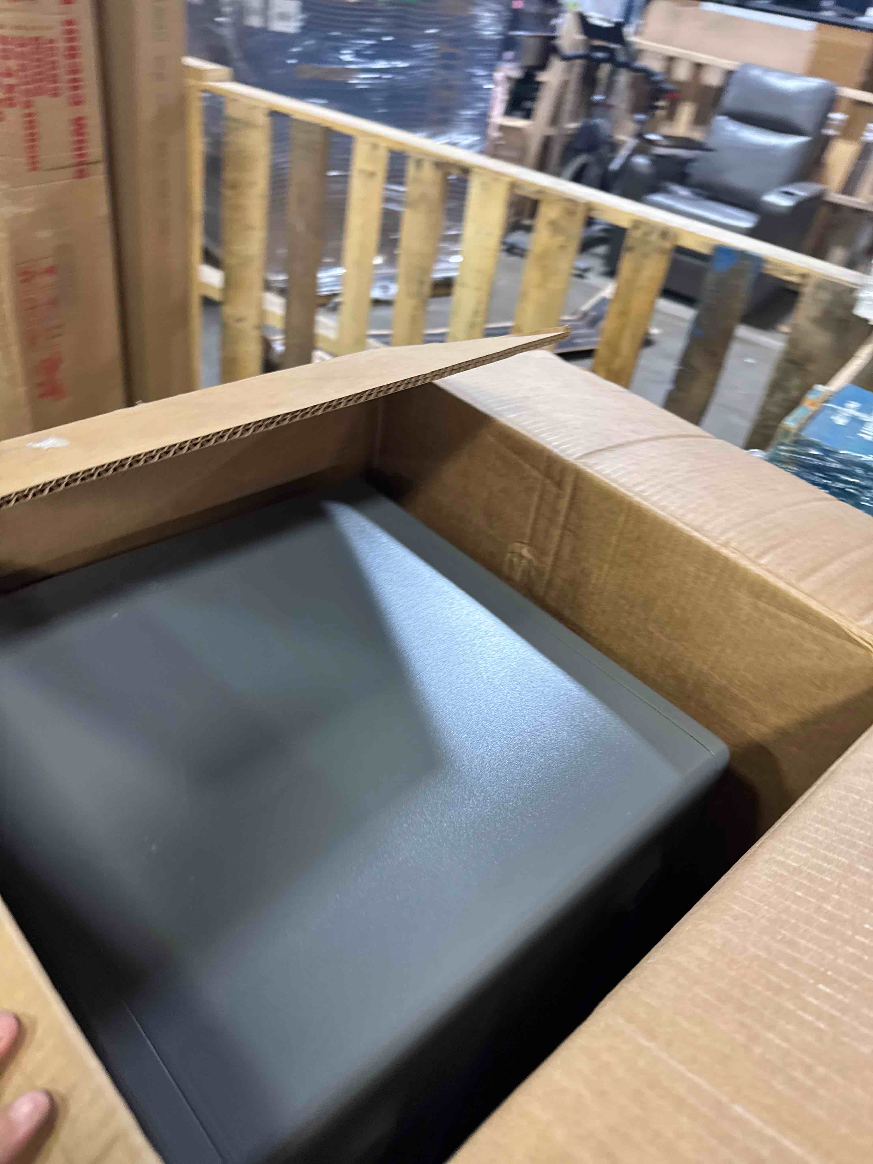 Condition photo showing Good Condition for sentrysafe sfw123dsb fire-resistant safe and water-resistant safe with dial combination  1.23 cu. ft