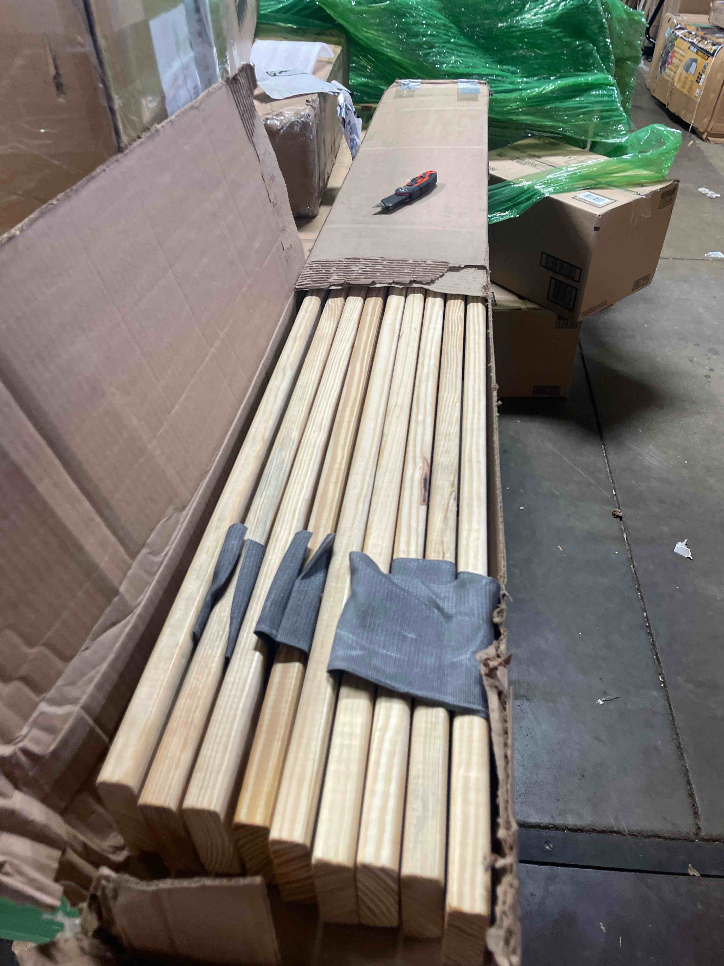 Condition photo showing New/Like New for classic brands xtreme heavy-duty solid wood bed support slats | bunkie board, queen ( similar to one in stock)