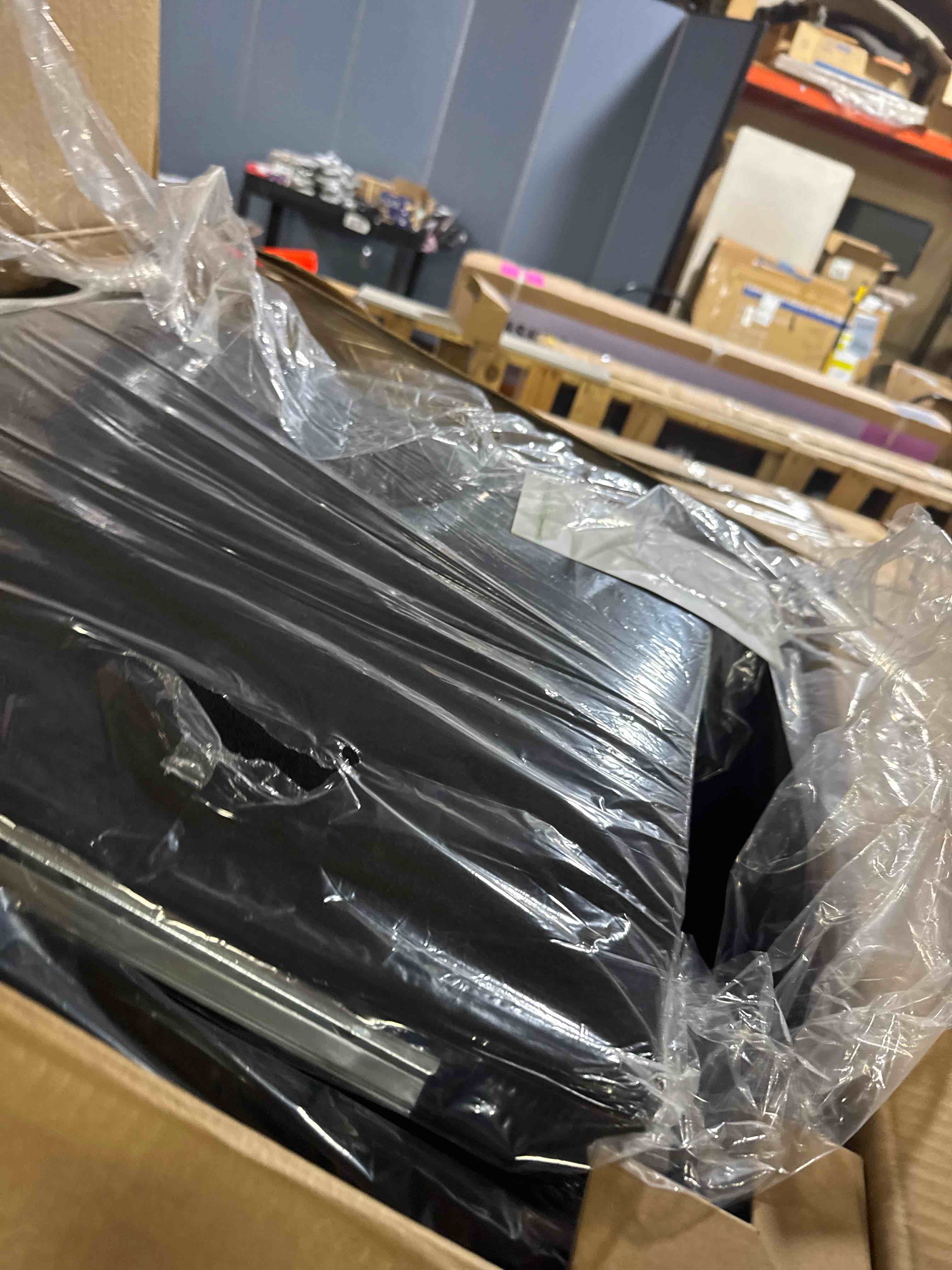 Condition photo showing New/Like New for vknow upholstered dining chairs, modern kitchen chairs dinner chairs with 4 casters, chenille armchair for bedroom reading room living room, ( one in stock is black)