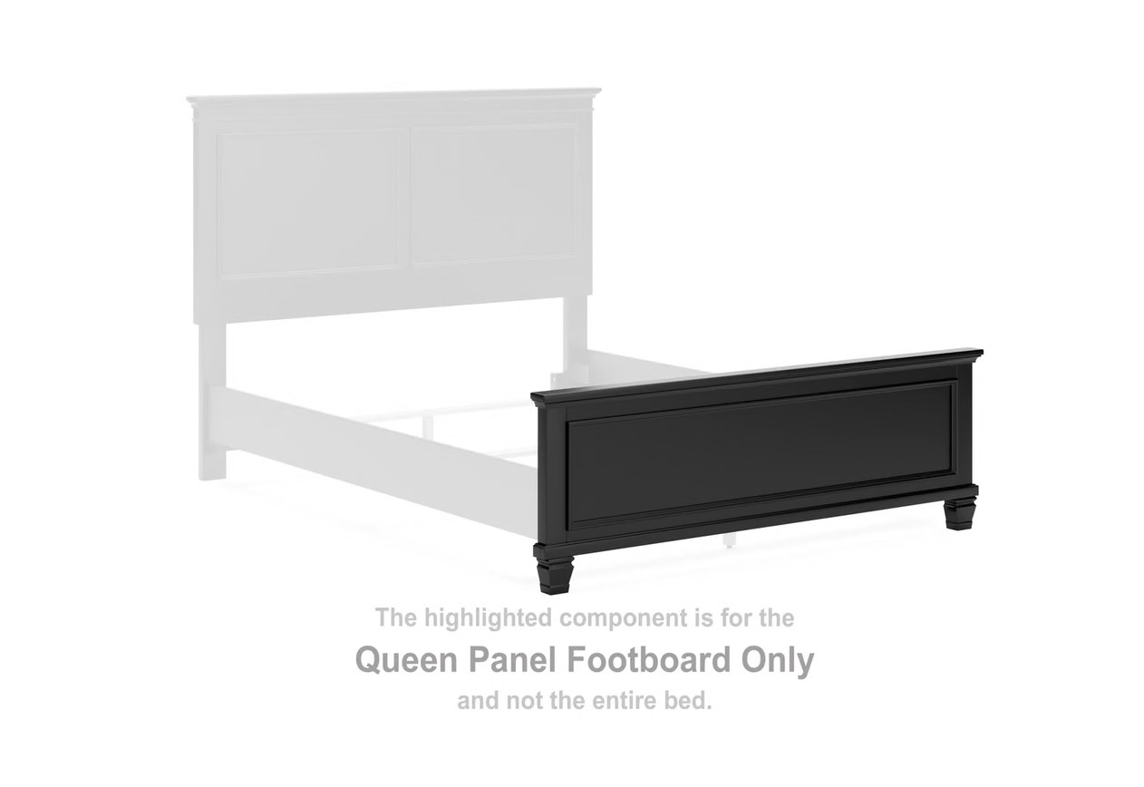 Lanolee Queen Panel Footboard 