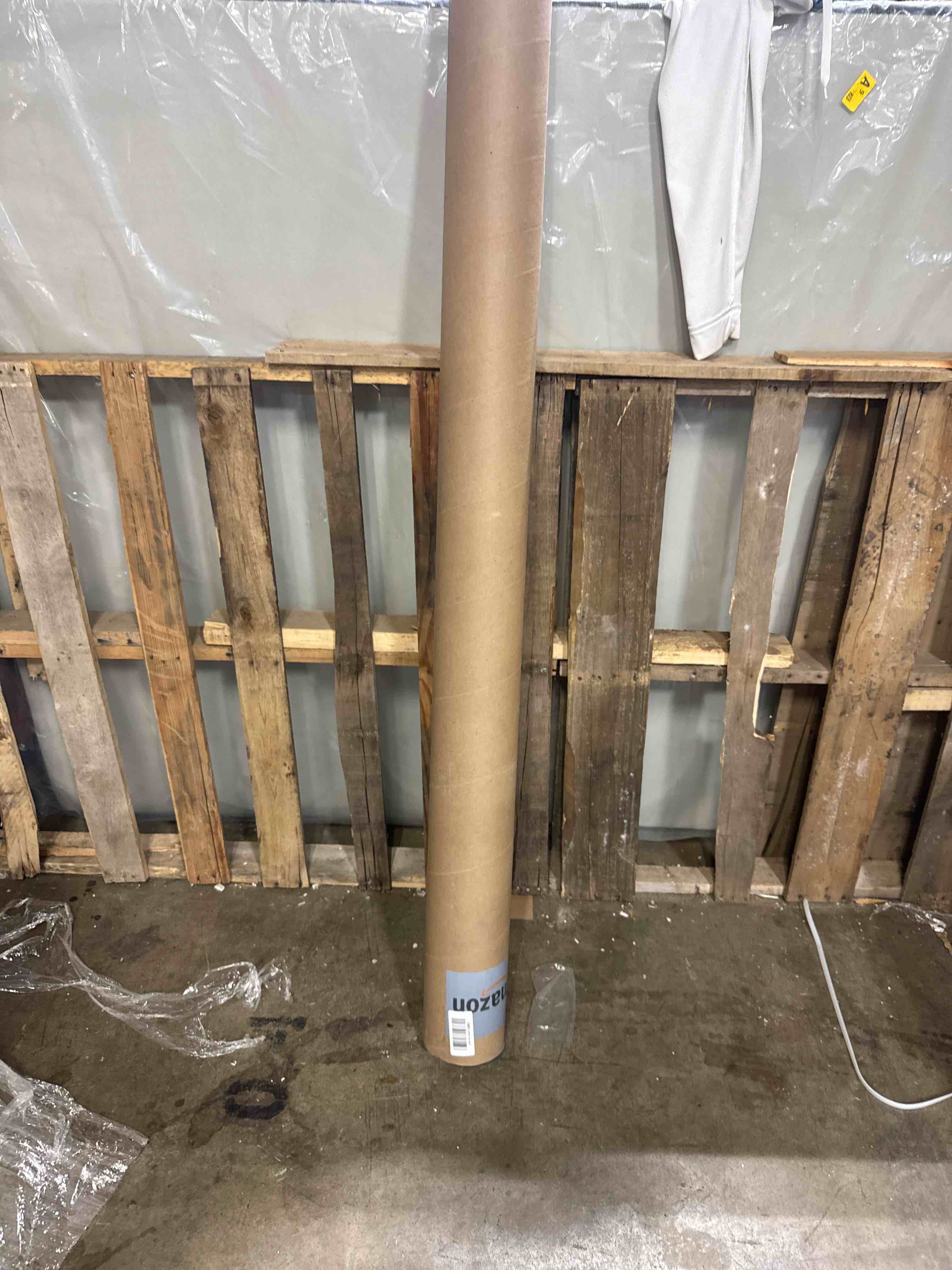 Condition photo showing New/Like New for ready-to-assemble 36 in. x 80 in. white aluminum sliding screen door replacement