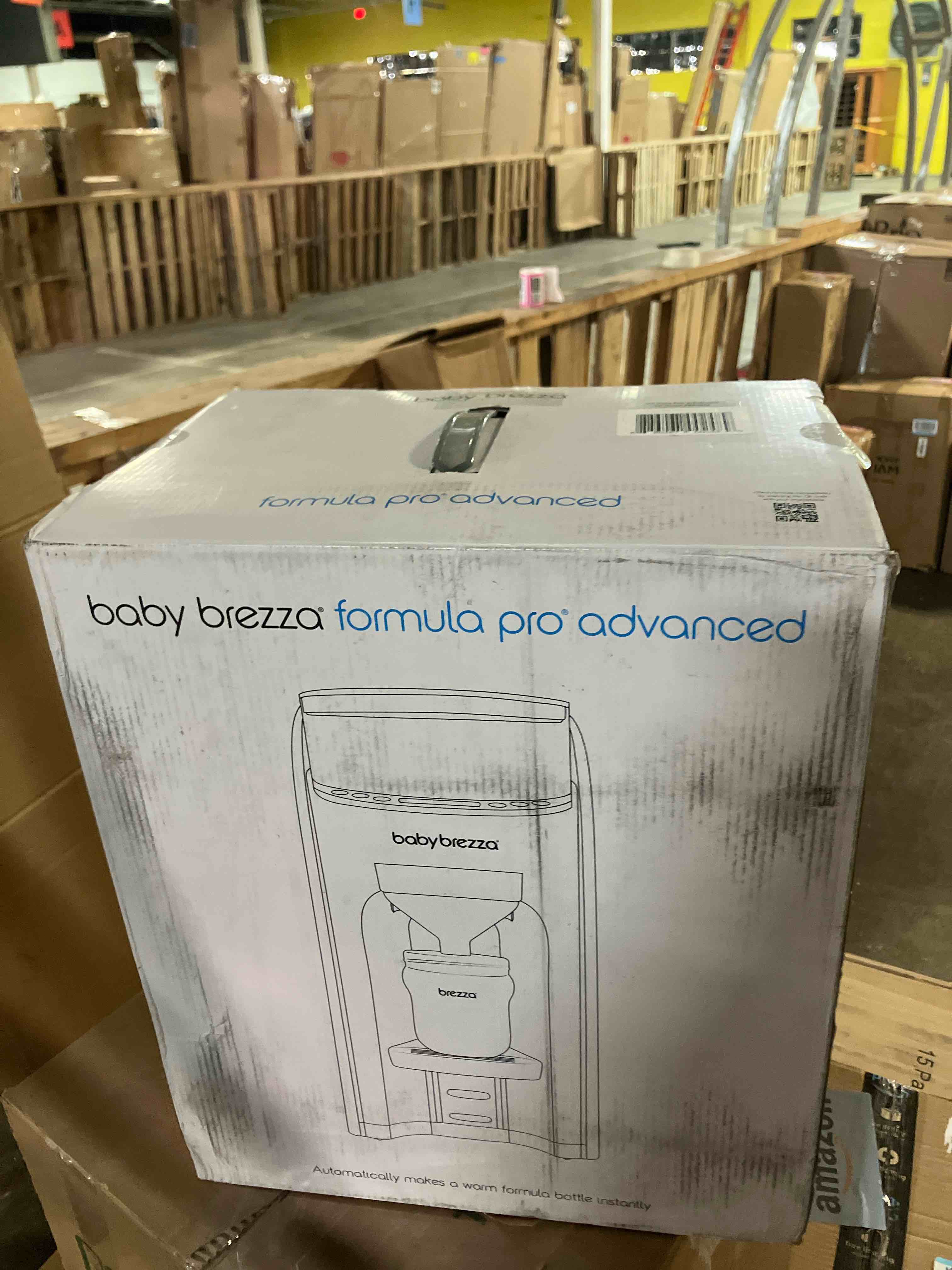 Condition photo showing New/Like New for Baby Brezza New and Improved Formula Pro Advanced Formula Dispenser Machine - Automatically Mix a Warm Formula Bottle Instantly - Easily Make Bottle with Automatic Powder Blending, Charcoal