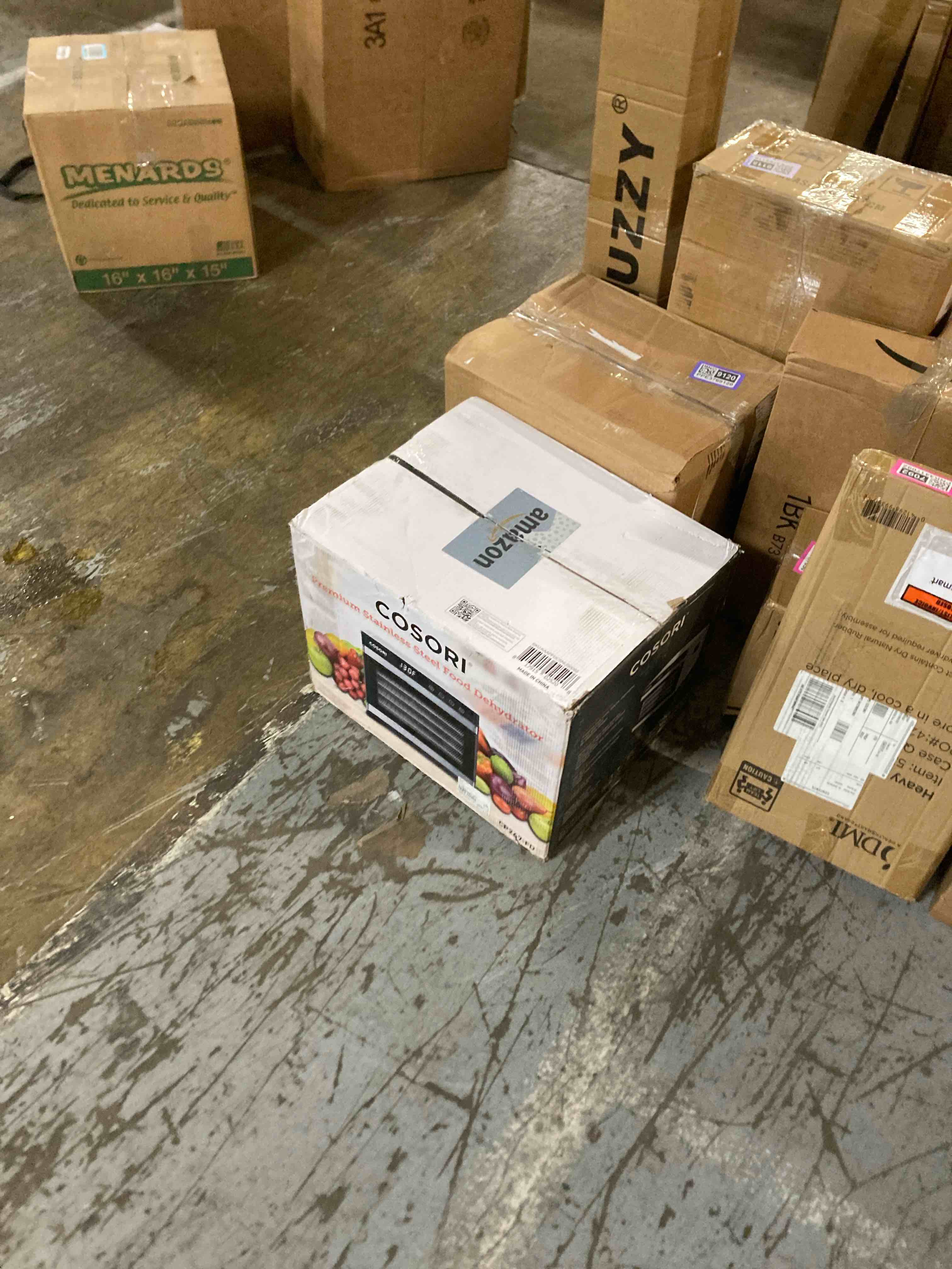 Condition photo showing New/Like New for COSORI Food Dehydrator, Bigger Than 7 Trays With Large 6.5" Drying Space, 600W Power Saves More Time Than 480W, 165°F Dehydrated Dryer for Jerky, Dog Treats, Herbs, Meat, Fruit, and Yogurt, Silver Silver-L
