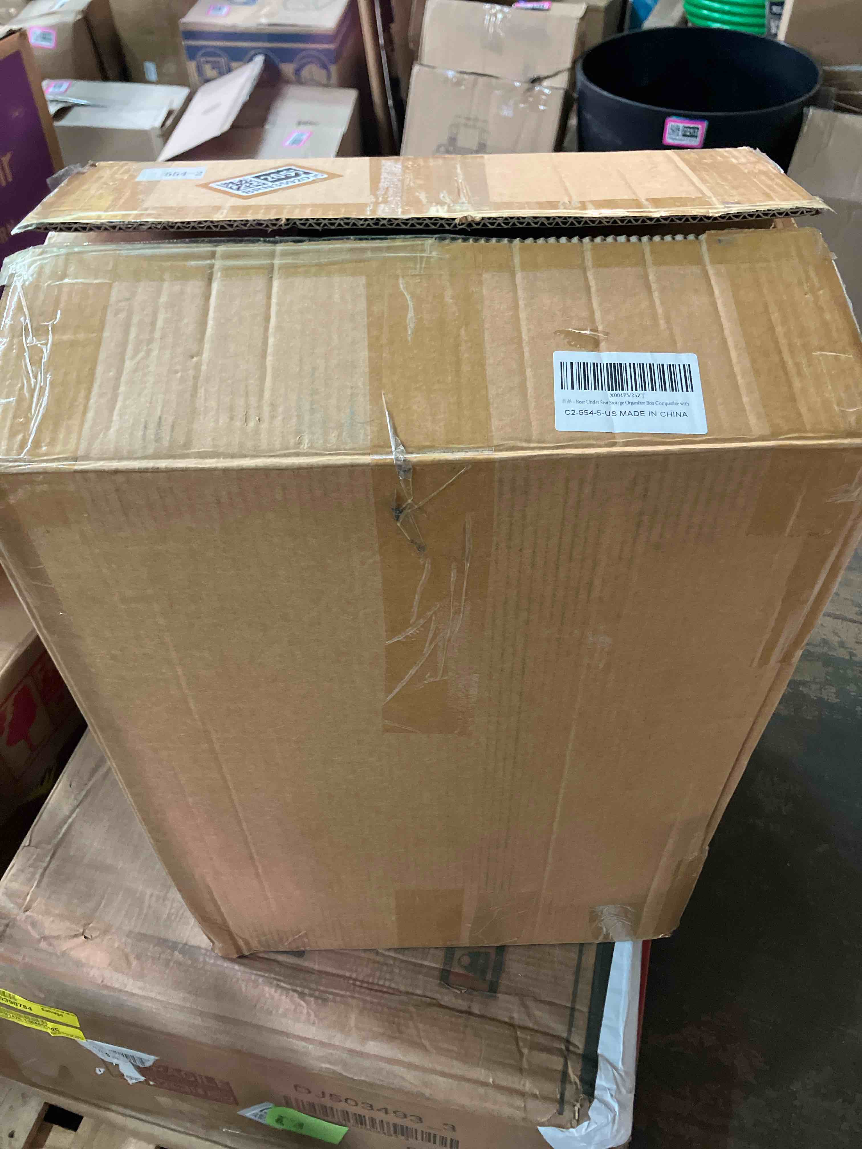 Condition photo showing New/Like New for Rear Under Seat Storage Organizer Box Compatible with Chevrolet Silverado 1500?Compatible with GMC Sierra 1500 2500 3500 HD Double Cab & Crew With Center Console Organizer Tray