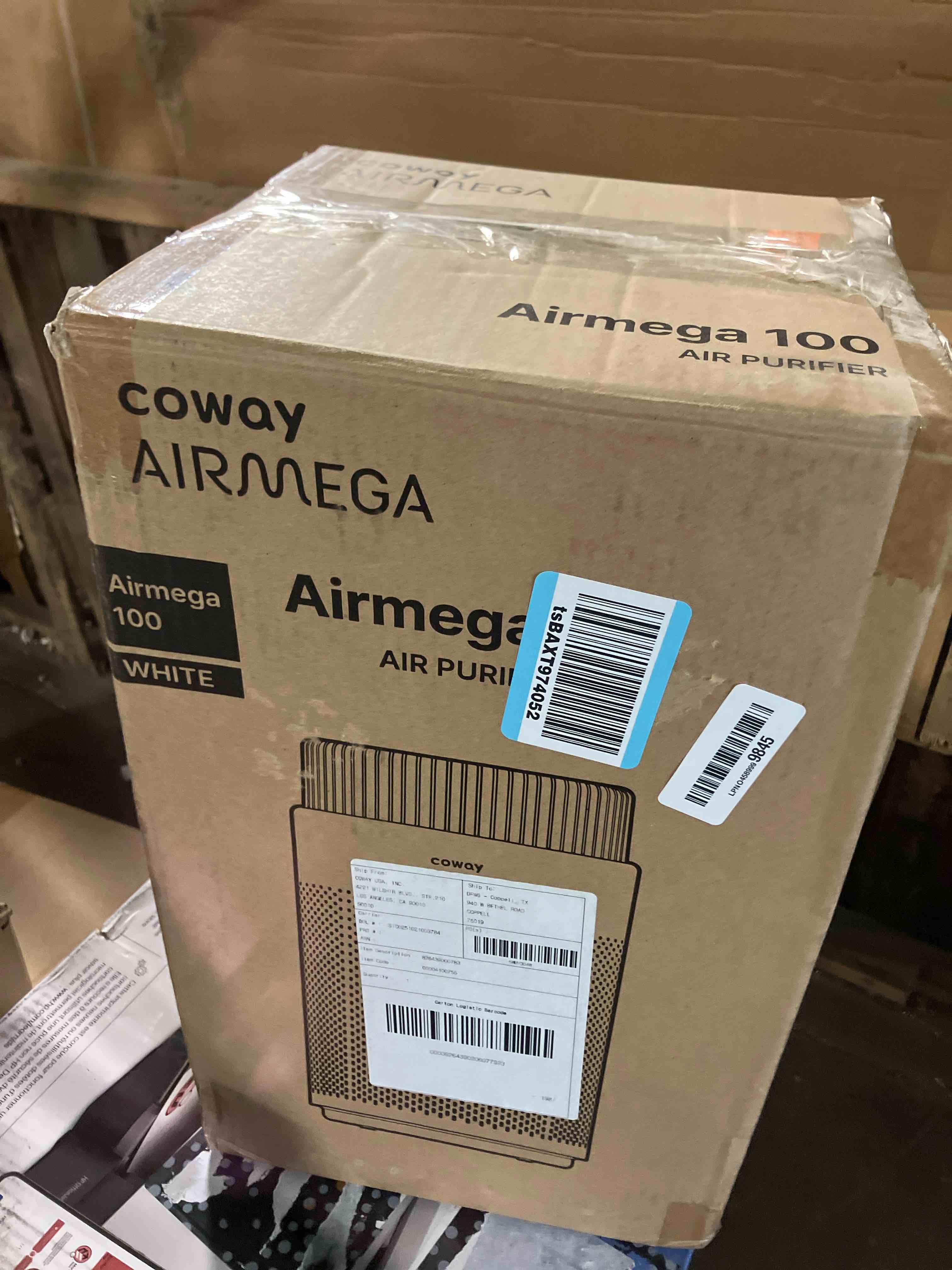 Condition photo showing New/Like New for COWAY Air Purifiers for Bedroom Home up to 810 ft², True HEPA Filter for Smoke, Allergies, Pet Dander, Odor, AQI Monitor, Auto&Sleep Mode, Timer, Filter Indicator, Night Light, 3yr Warranty, 100 White