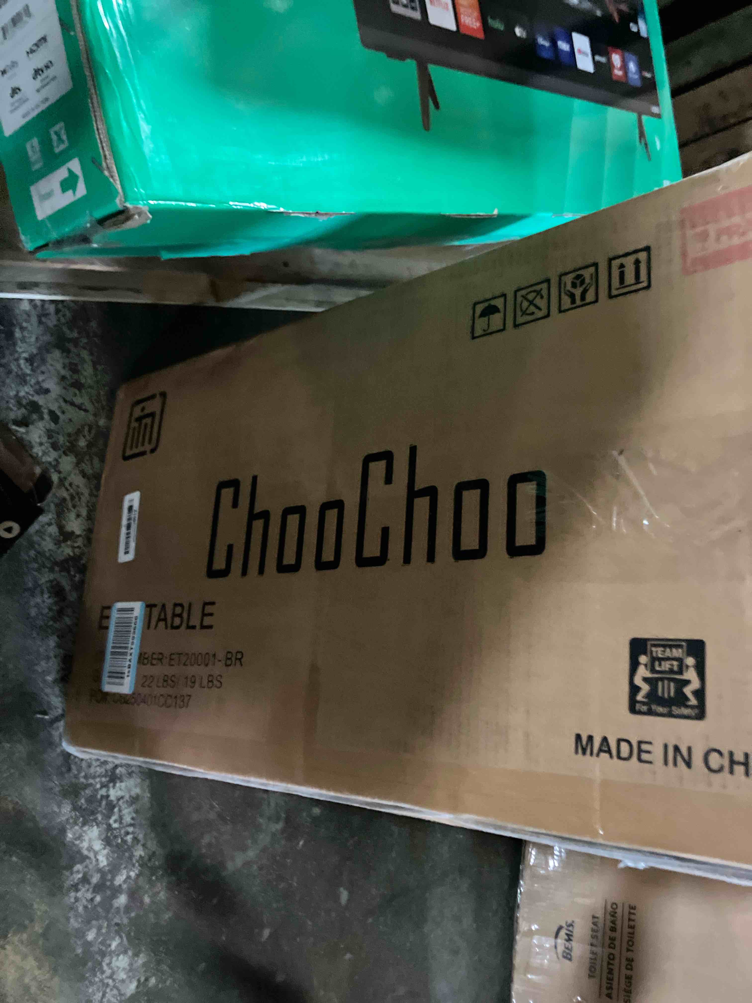 Condition photo showing New/Like New for ChooChoo Side Table Living Room, Narrow End Table with Drawer and Shelf, 3-Tier Sofa End Table for Small Space, Espresso Espresso 1