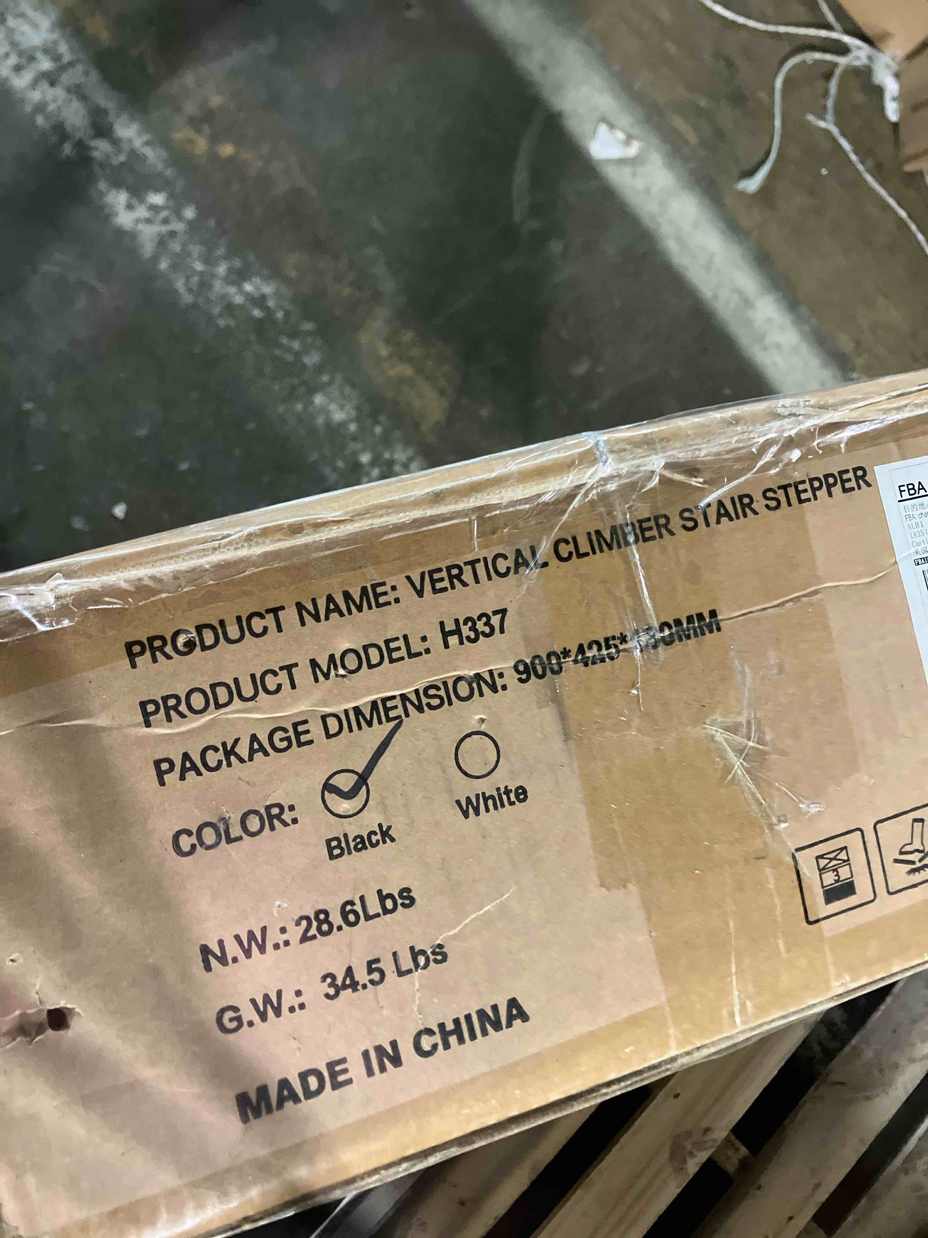 Condition photo showing New/Like New for Stair Stepper for Home Gym, 350 lbs Capacity Cardio Machine with Adjustable Height, Non-Slip Pedals, LCD Display, Foldable Design for Full Body Workout for Women Men BL-Blue