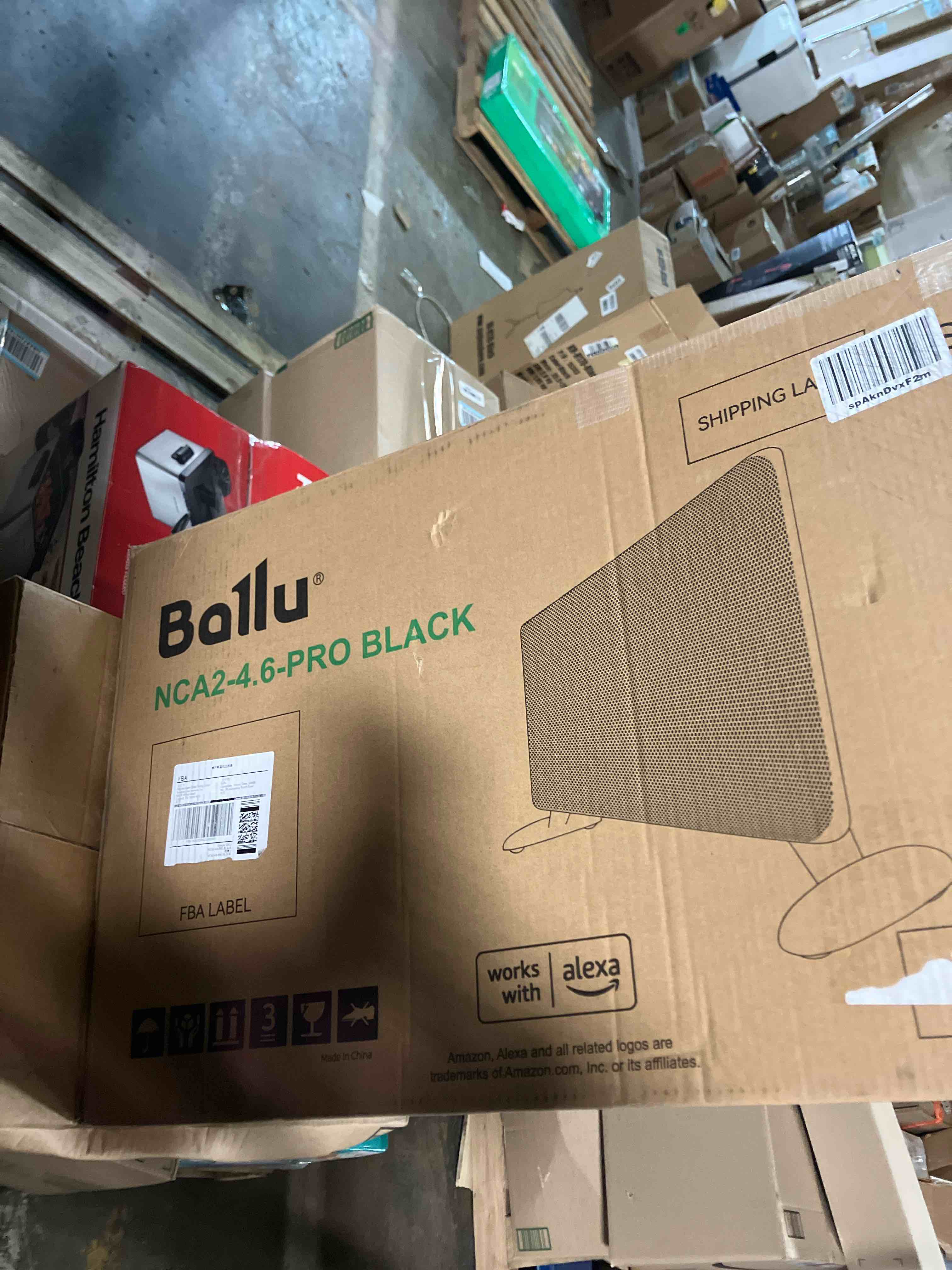 Condition photo showing New/Like New for Ballu Mica Infrared Panel Space Heater for Large Room,Smart Quiet Heater with Programmable Thermostat,WiFi App Control,Inverter Energy Efficient for Indoor Use,Compatible with Alexa,Black