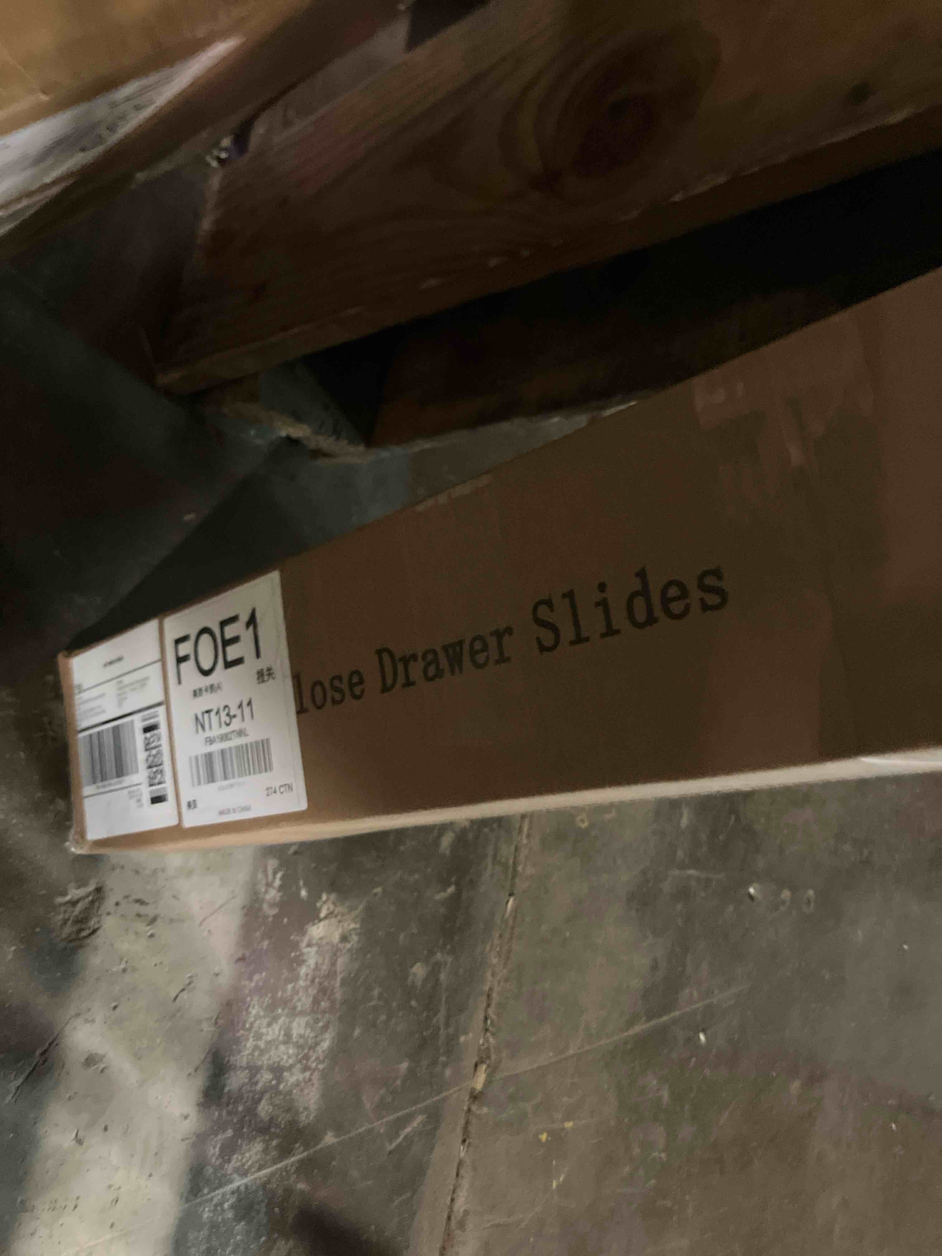 Condition photo showing New/Like New for OCG Soft Close Drawer Slides 22 Inch (10 Pairs), Full Extension Ball Bearing Side Mount Drawer Slides for Cabinets with Face Frame 22 inch (10 pairs)+brackets