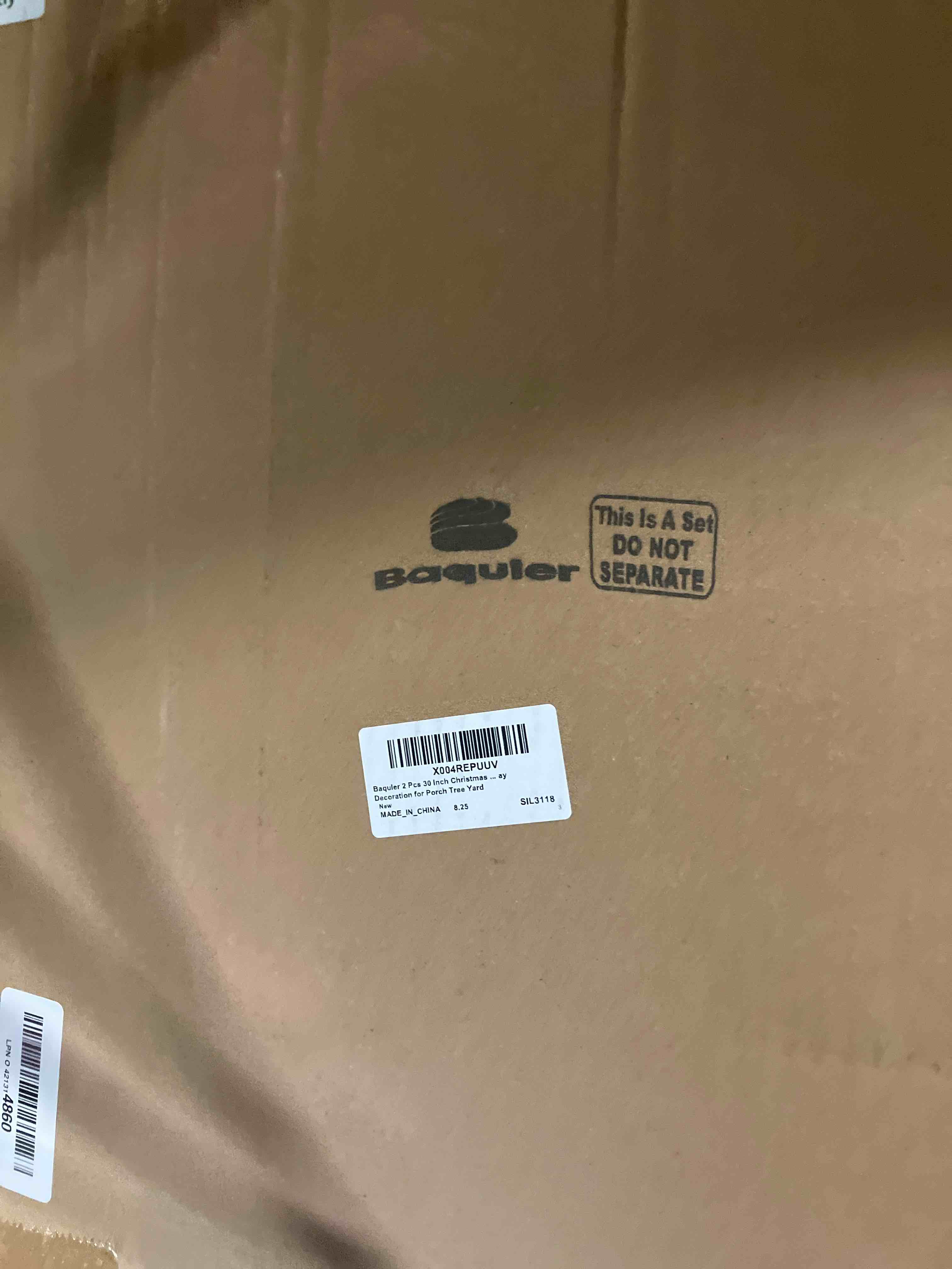 Condition photo showing New/Like New for Baquler 2 Pcs 30 Inch Extra Large Christmas Moravian Star Light Advent Bethlehem Star Light 3D Hanging Christmas Tree Topper for Outdoor Indoor Xmas Holiday Decoration for Porch Tree Yard 2 30 Inch