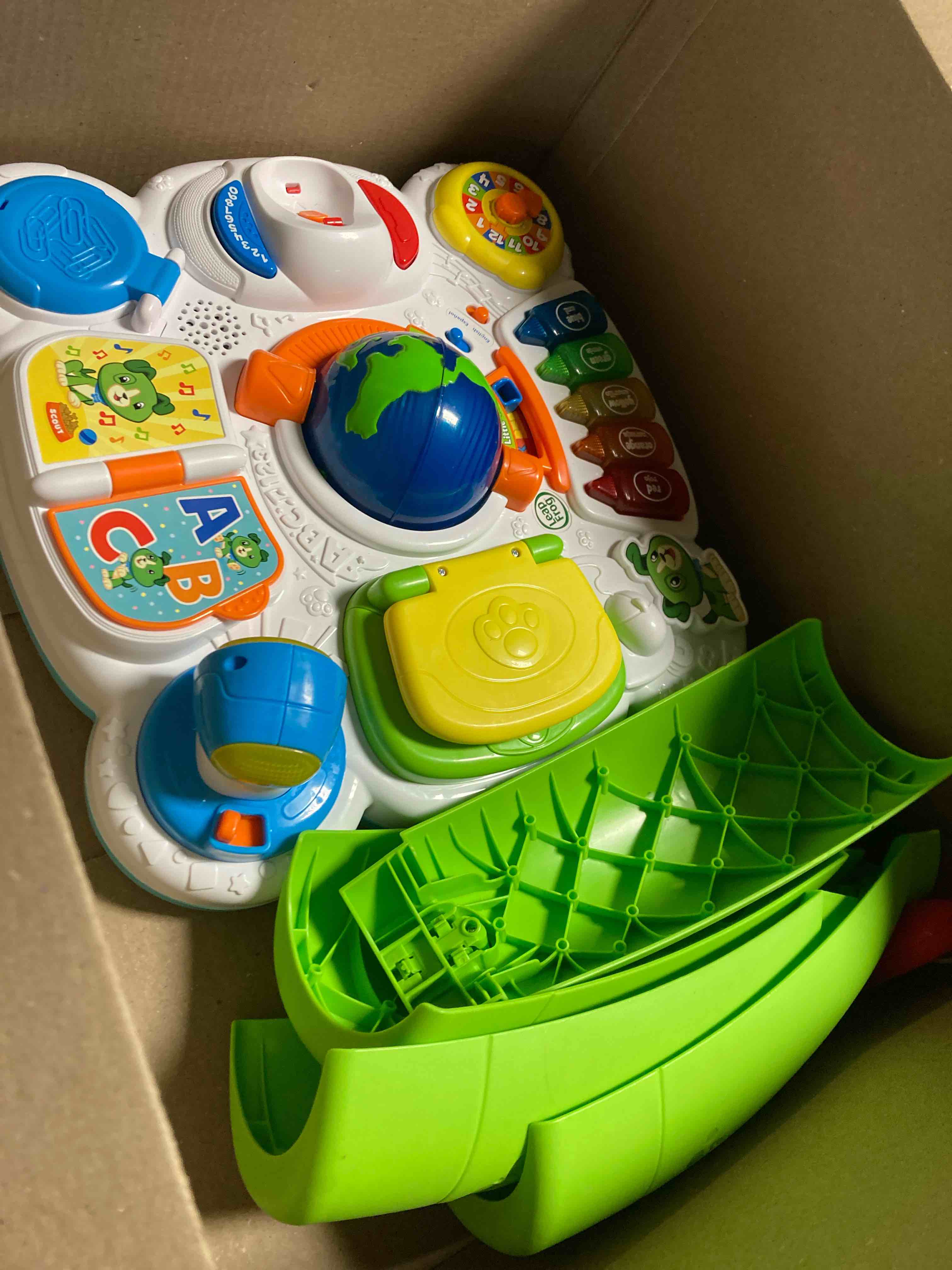 Condition photo showing Good Condition for (Not Tested) LeapFrog Little Office Learning Center (Frustration Free Packaging), Green