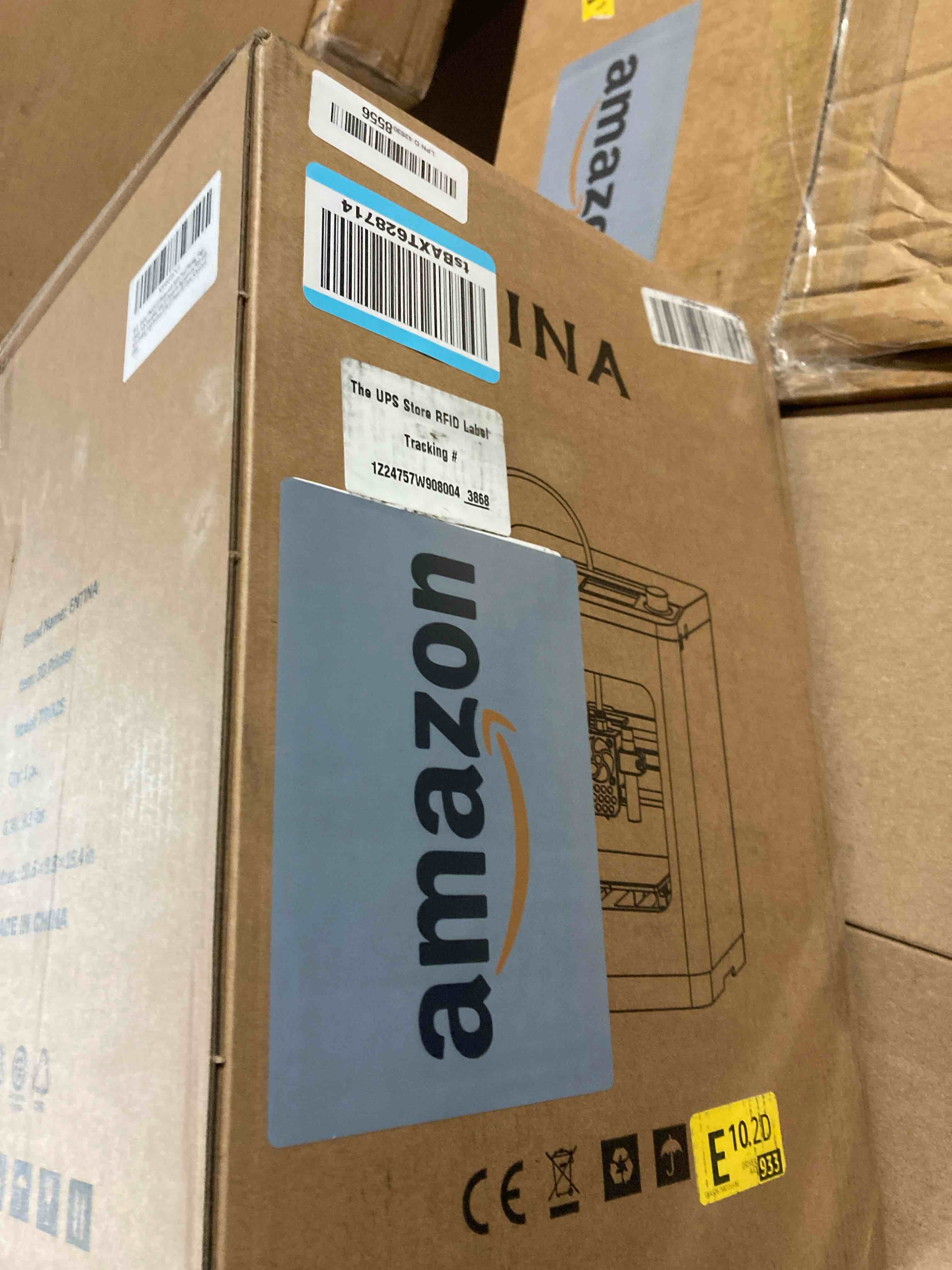 Condition photo showing New/Like New for Entina Tina2S 3D Printer with WiFi Cloud Printing, Huge Library, Fully Assembled, Mini 3D Printers for Beginners and Kids with Auto Leveling, High Precision Kids 3D Printer for Home, School and Office Tina2S WIFI