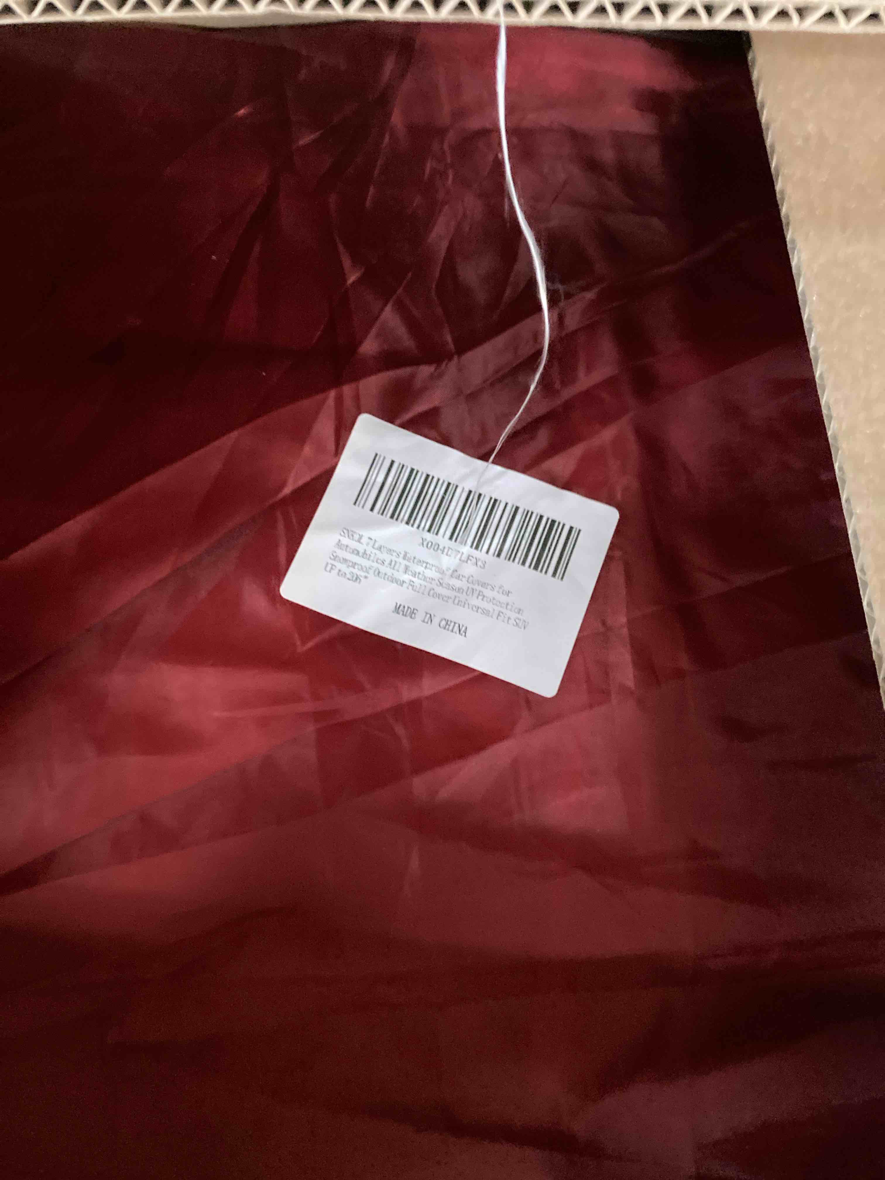 Condition photo showing New/Like New for 7 Layers Waterproof Heavy Duty Car Covers for Automobiles All Weather Season Anti-Hail UV Protection Snowproof Outdoor 15.4LBS Full Cover Universal Fit SUV 201" to 206"