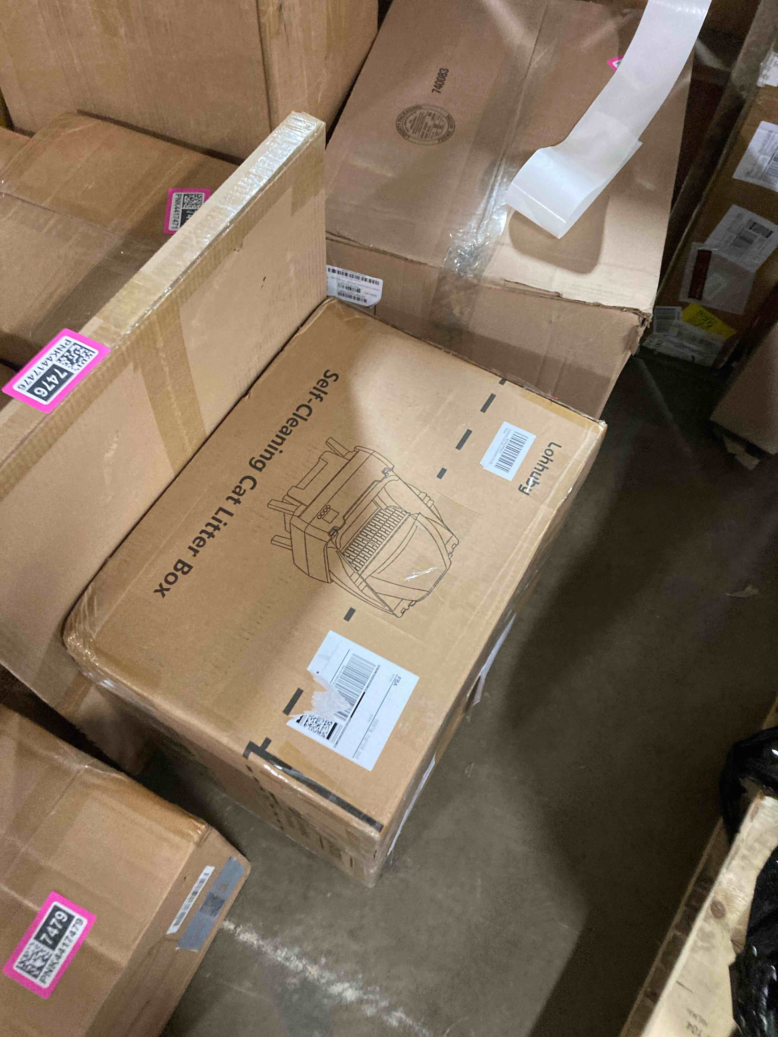 Condition photo showing New/Like New for Automatic Cat Litter Box Self Cleaning - App Control, Open-Design, Smart Health Monitor, Suitable for Medium Cats and Kittens, Anti-Pinch Safety, Quiet Operation, A Trusted Companion for Life - White