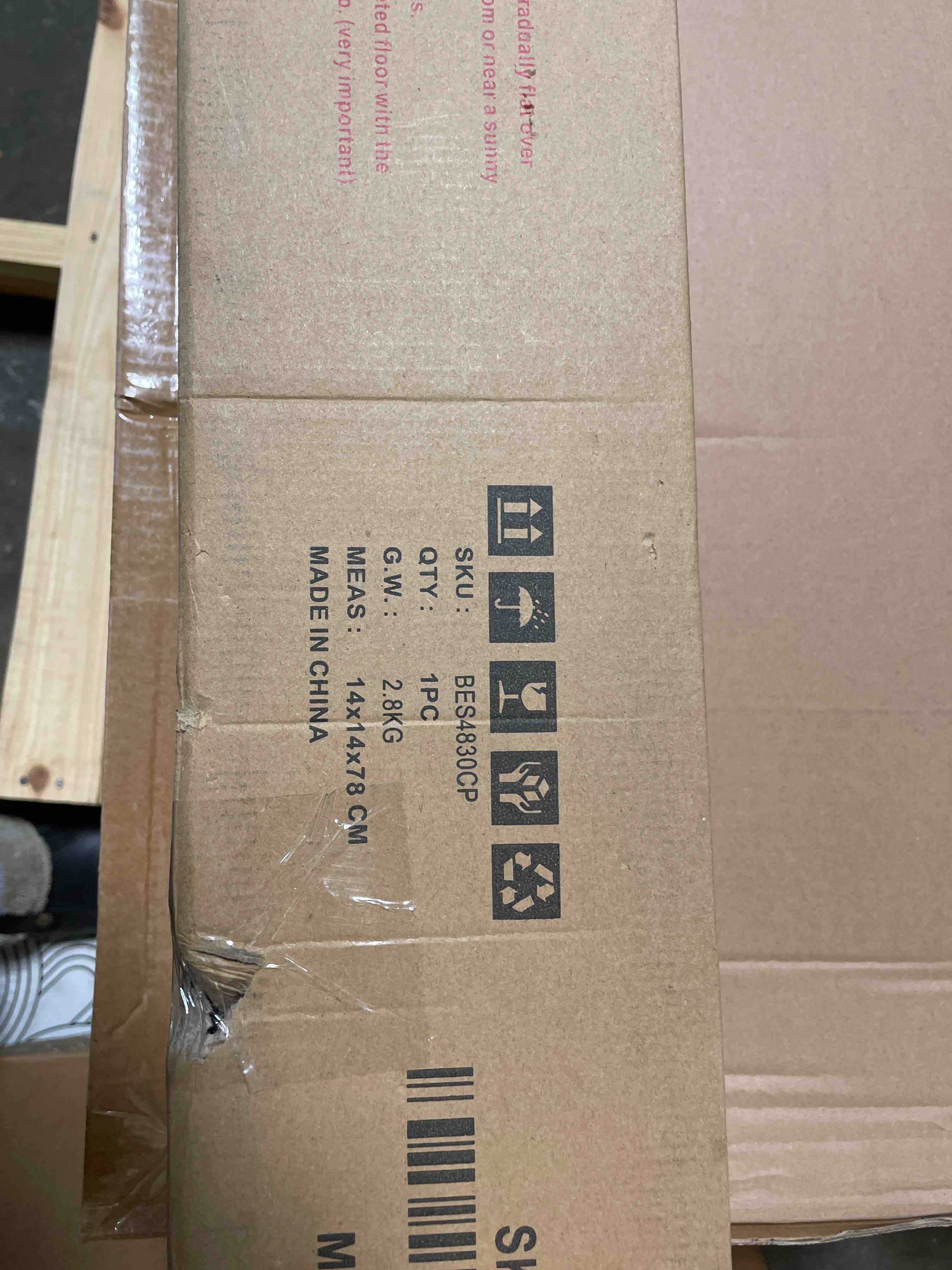 Condition photo showing New/Like New for Office Chair Mat for Carpets, Clear Computer Desk Chair Mat for Low Carpeted Floors, Thick and Sturdy Carpet Protector, Easy Glide and Flat Without Curling(30'' x 48'' Rectangle) 48" X 30" Rectangle