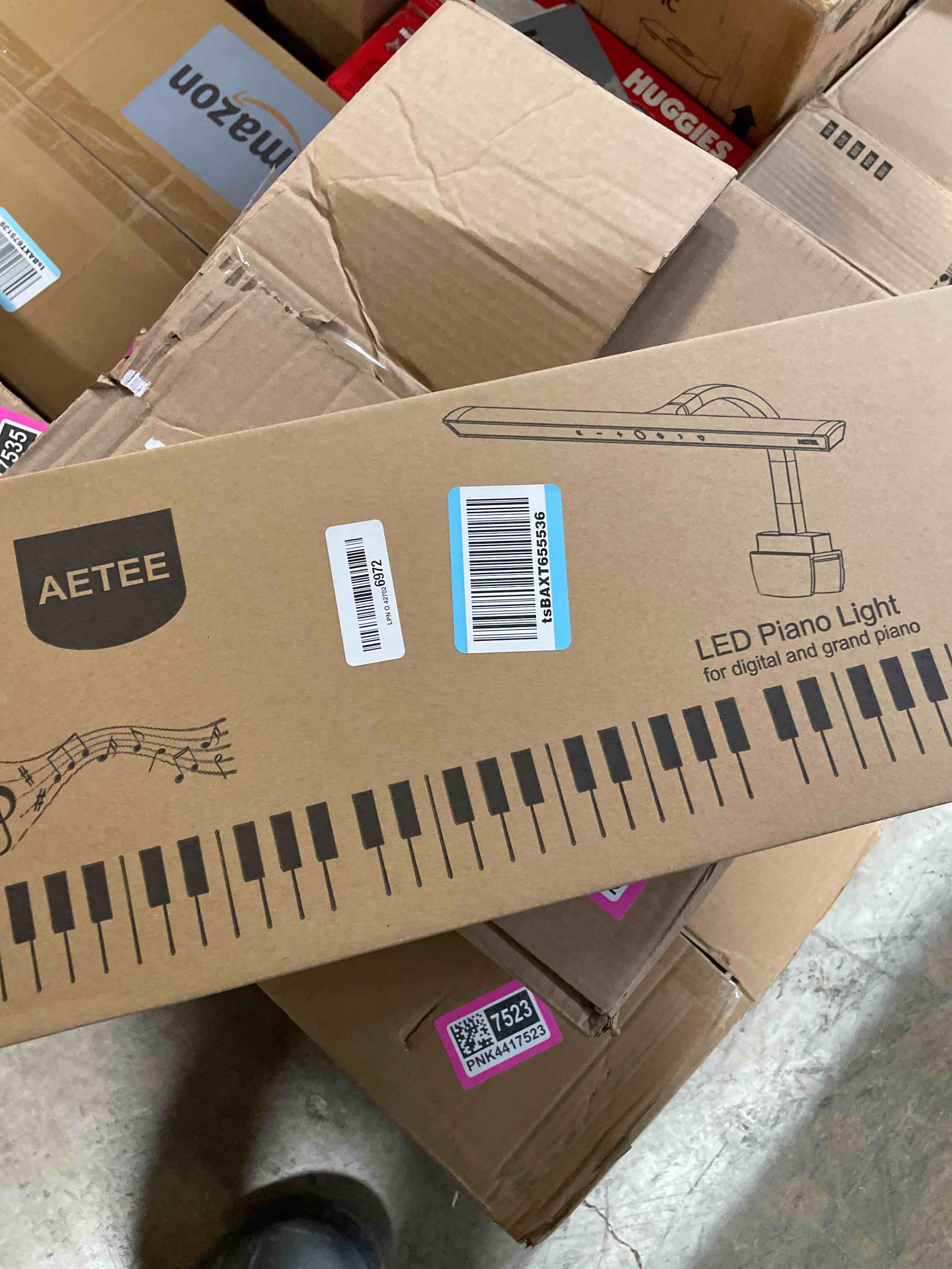 Condition photo showing New/Like New for Piano Lights for Digital Piano and Grand Piano, Professional Led Clip lamp with Ambient Light, Memory Function,Piano Lamps for Sheet Music, Eye-Care 5 Levels Color Temperatures 5 Levels Dimming