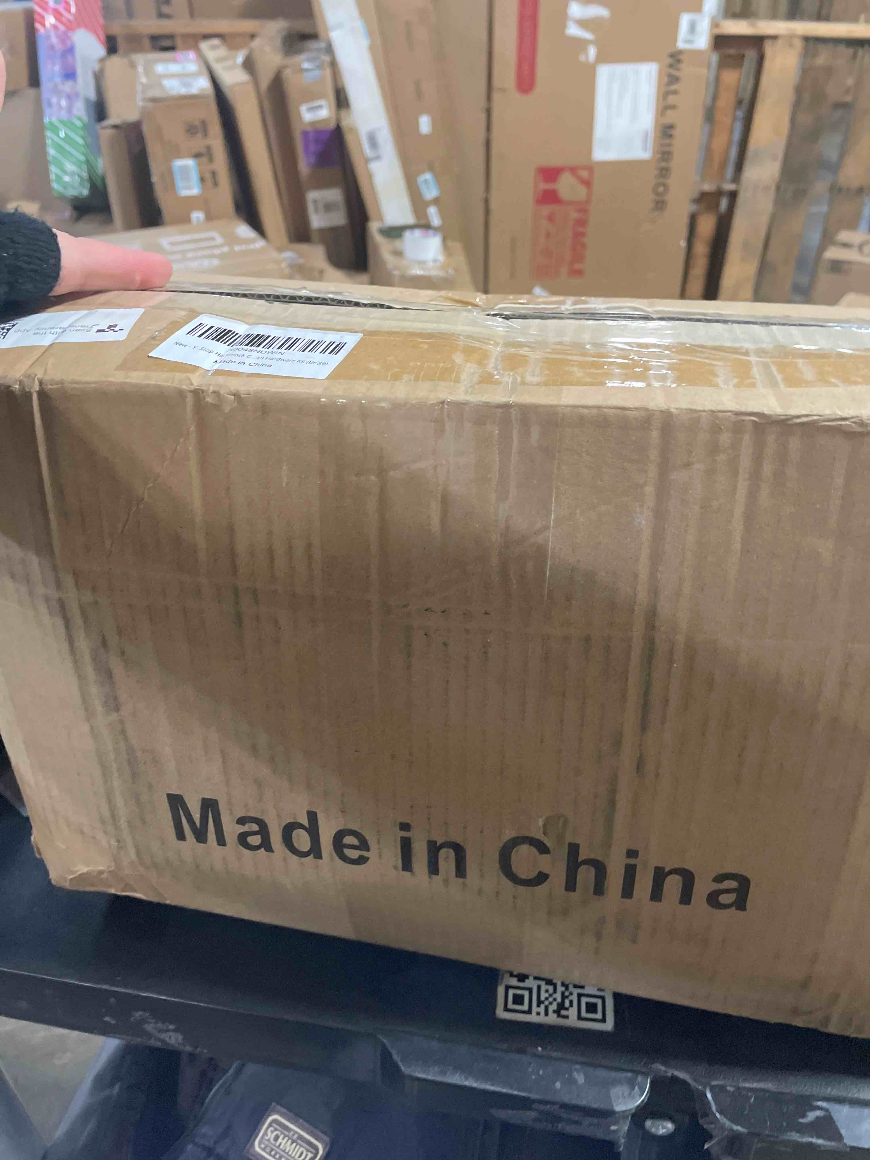 Condition photo showing Good Condition for Y- STOP Hammock Chair Hanging Rope Swing, Max 500 Lbs, 2 Cushions Included, Large Macrame Hanging Chair with Pocket for Superior Comfort, with Hardware Kit (Beige) B-beige