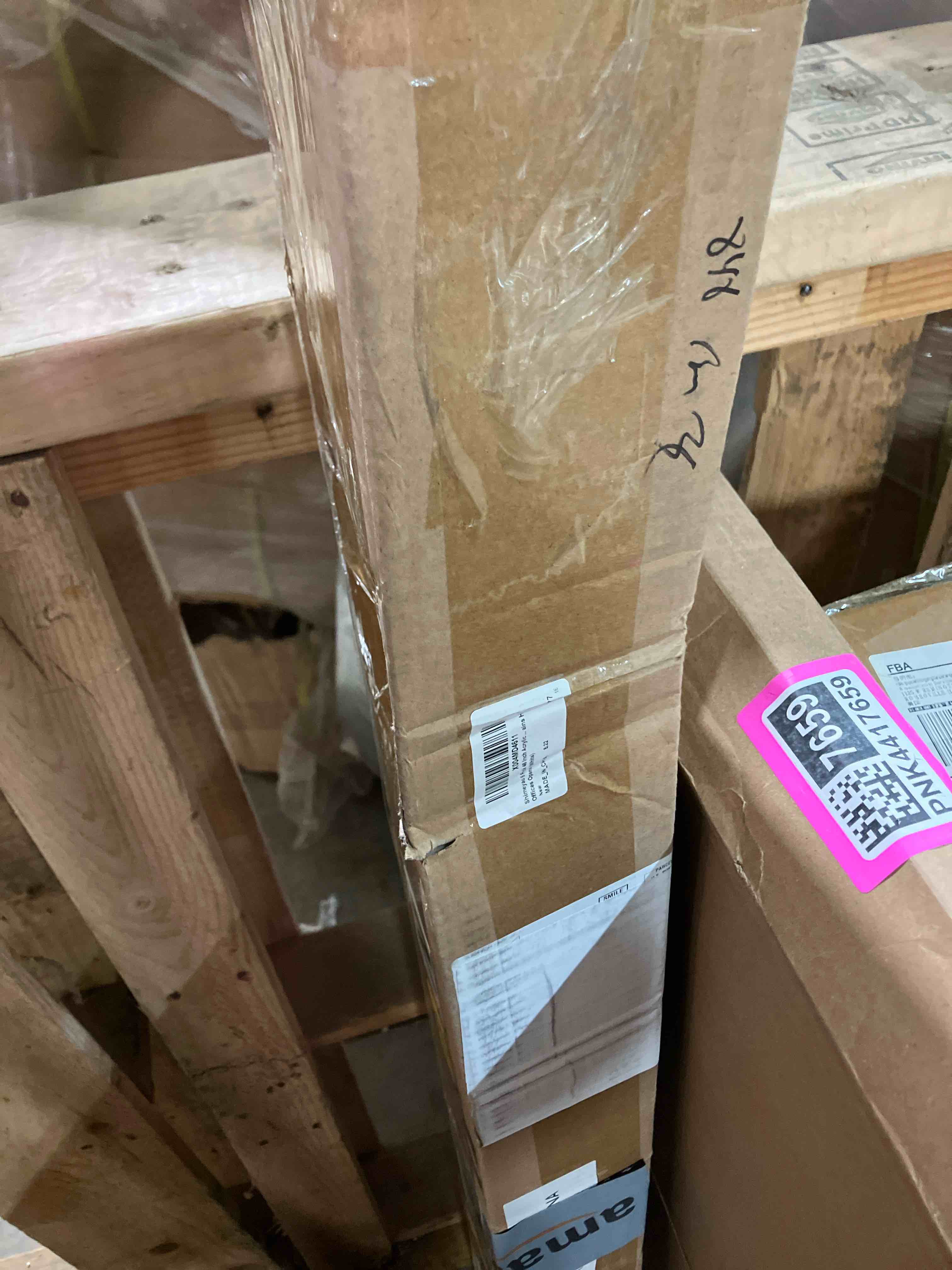 Condition photo showing New/Like New for Shimeyao 6 Pack 46 Inch Acrylic Curtain Pull Wands Drapery Pull Rod Versatile Fiberglass Blinds Wand Kits with Curtain Rings and Hooks for Opening Closing Curtains Homes Offices Opener (White) White 6