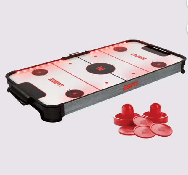 ESPN Jumbo LED Tabletop Air Hockey