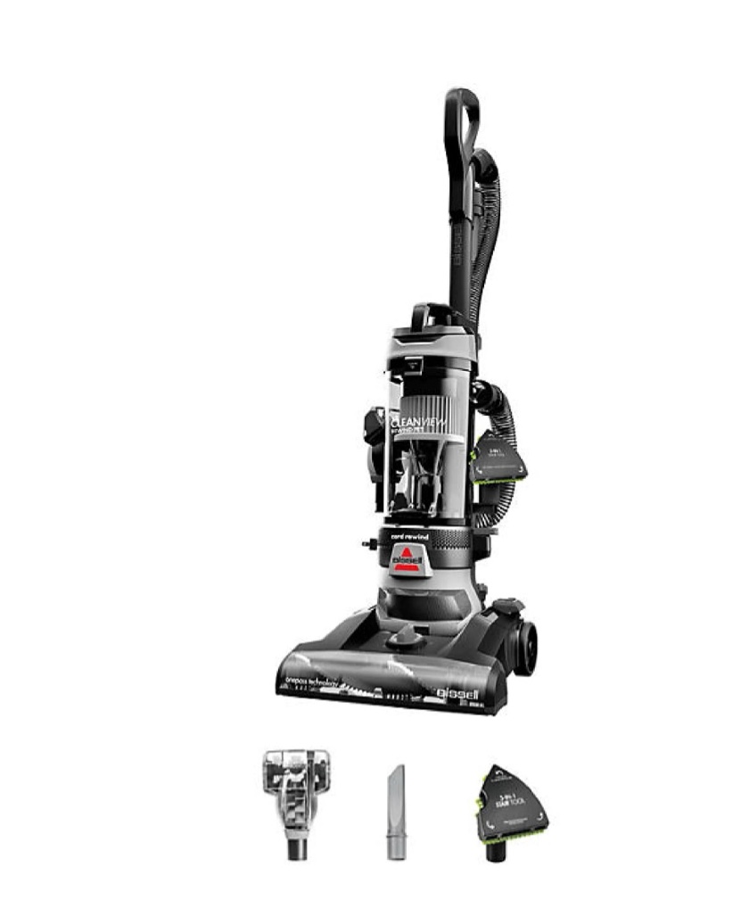 BISSELL 3676U Clean View Rewind Pet Upright Vacuum