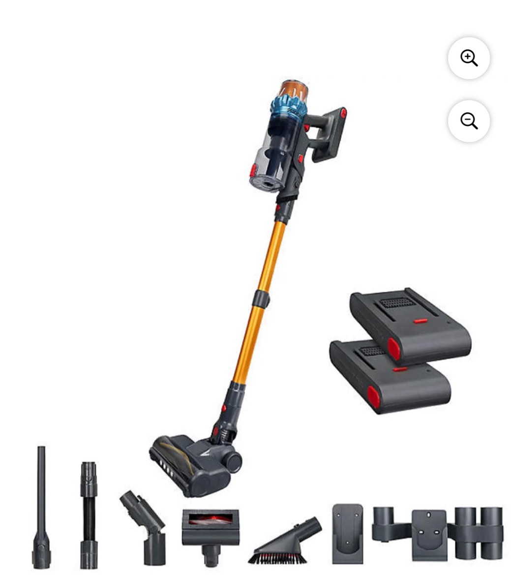 ePro Select EV2911RT Cordless Stick Vacuum with 2 Batteries, 6 Tools