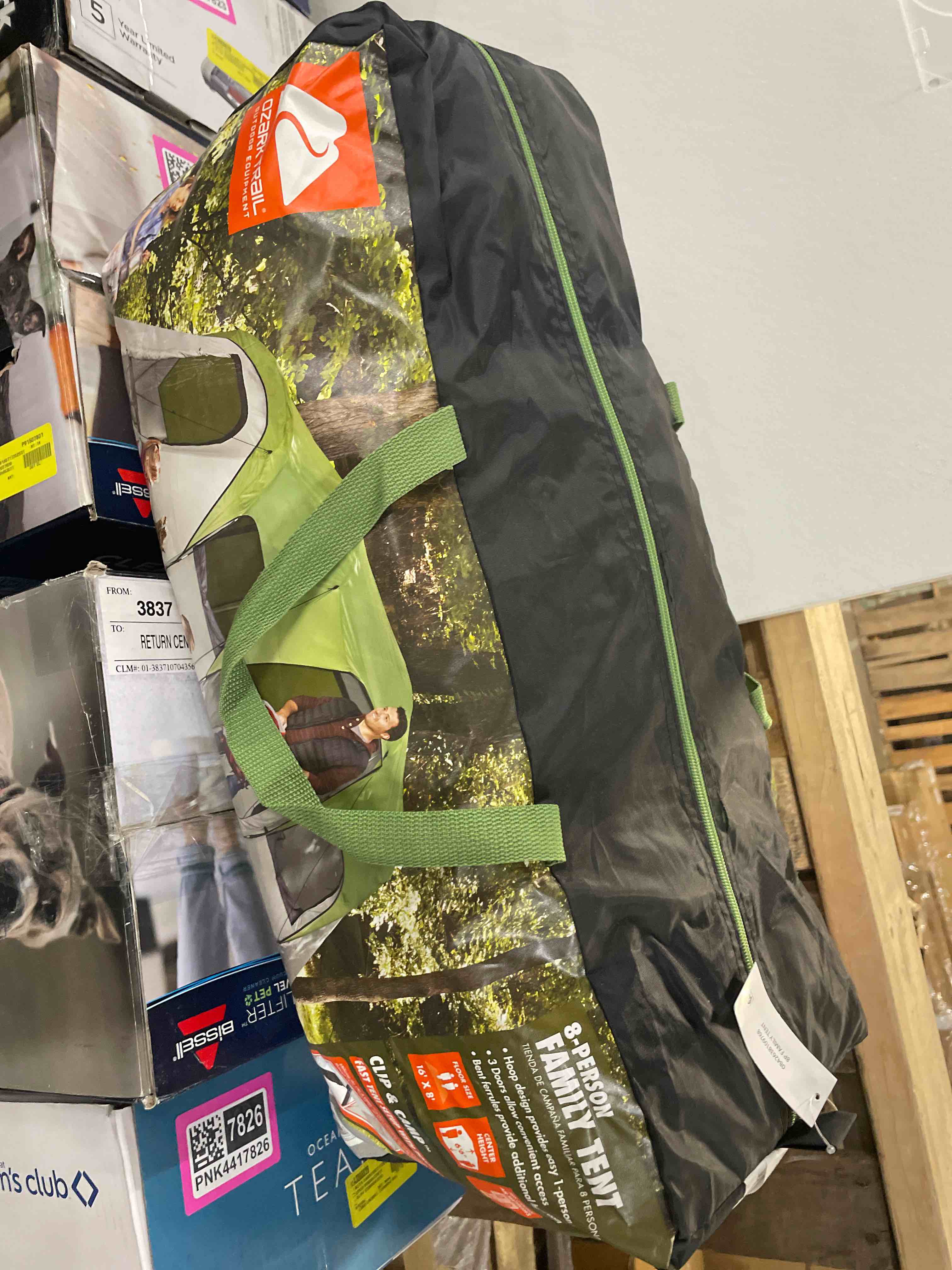 Condition photo showing New/Like New for 8P FAMILY TENT