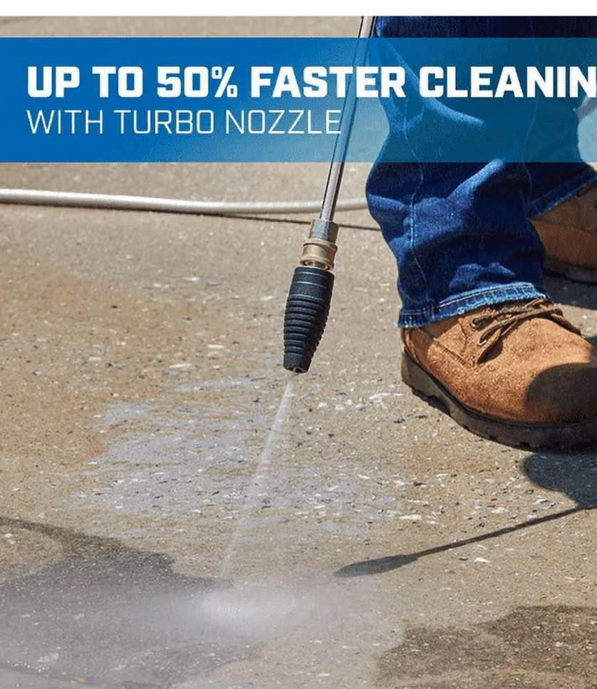 HART 2500 PSI at 1.1 GPM 120V Electric Brushless Cold Water Pressure Washer