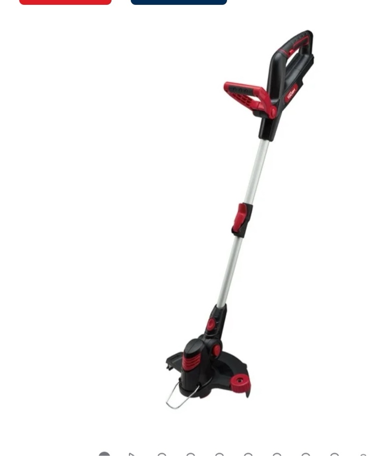 Hyper Tough 20V Max Cordless 12-inch String Trimmer,