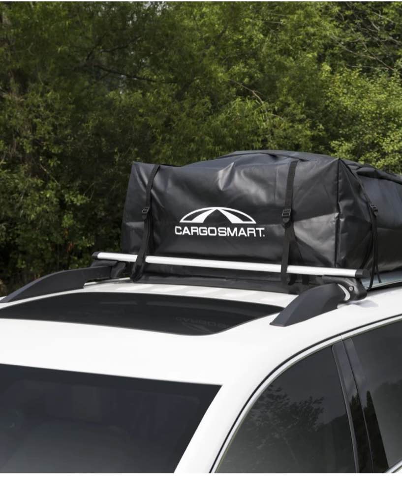 CargoSmart 6621 15 Cubic ft Soft Sided Car Top Carrier Bag, Black