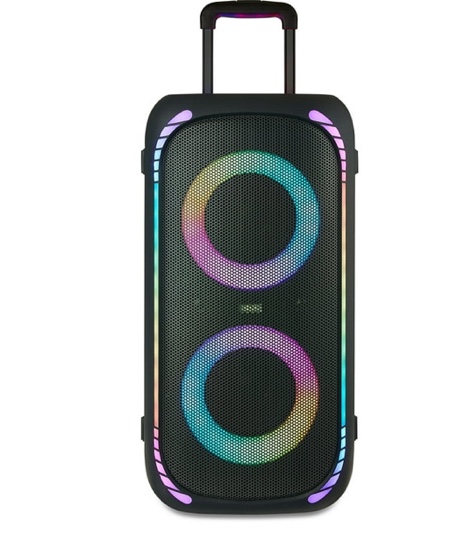 onn large party speaker gen 2 with led lighting