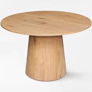 aron round 47" dining table base (base only)