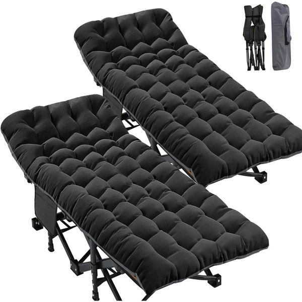 2 Packs Oversized XXL Folding Bed (Set of 2)