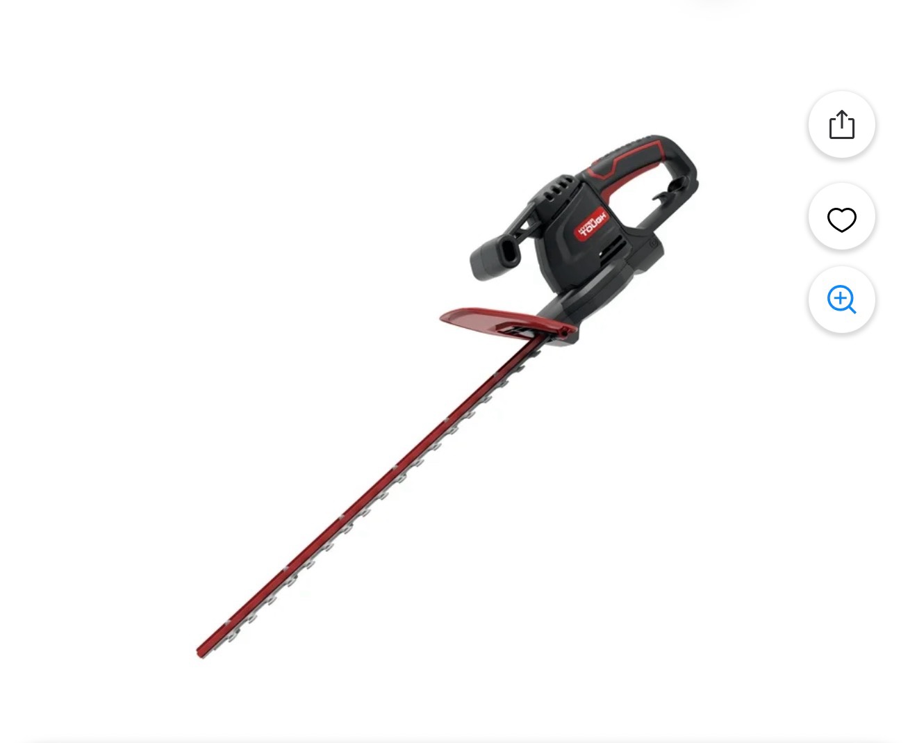 Hyper Tough 20" 3.7-Amp Electric Corded Hedge Trimmer